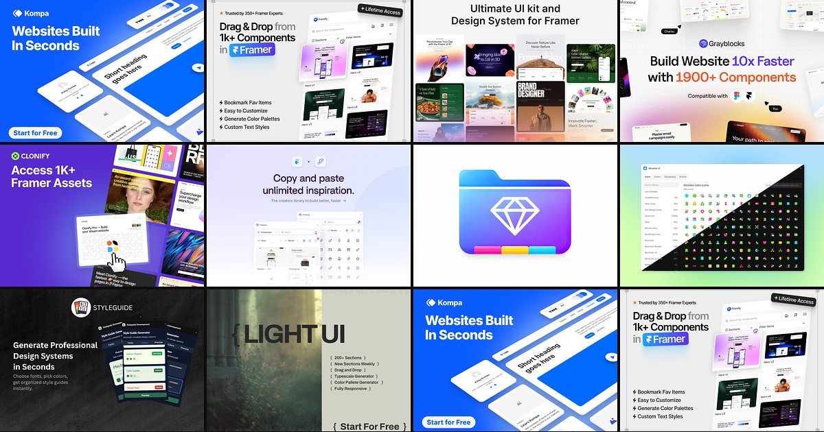 Cover for 10 Best Framer Component Library Plugins in 2026