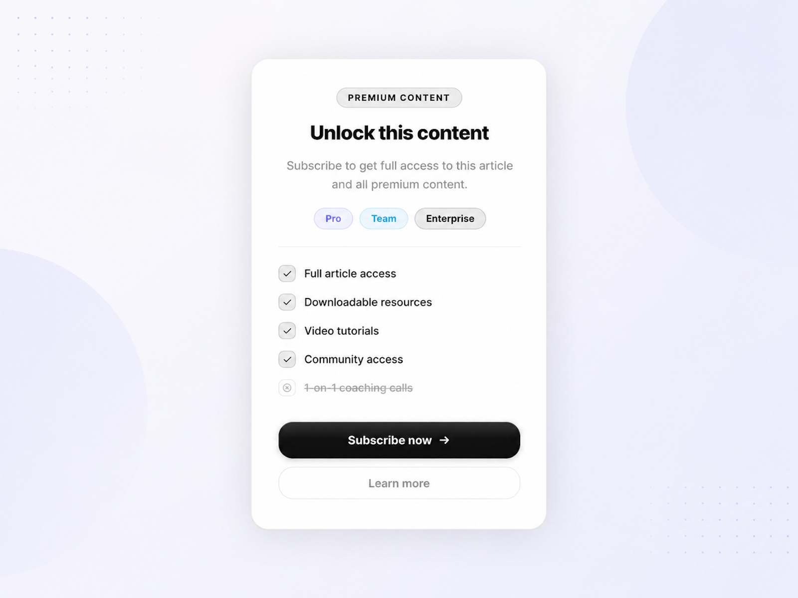 ContentGate preview