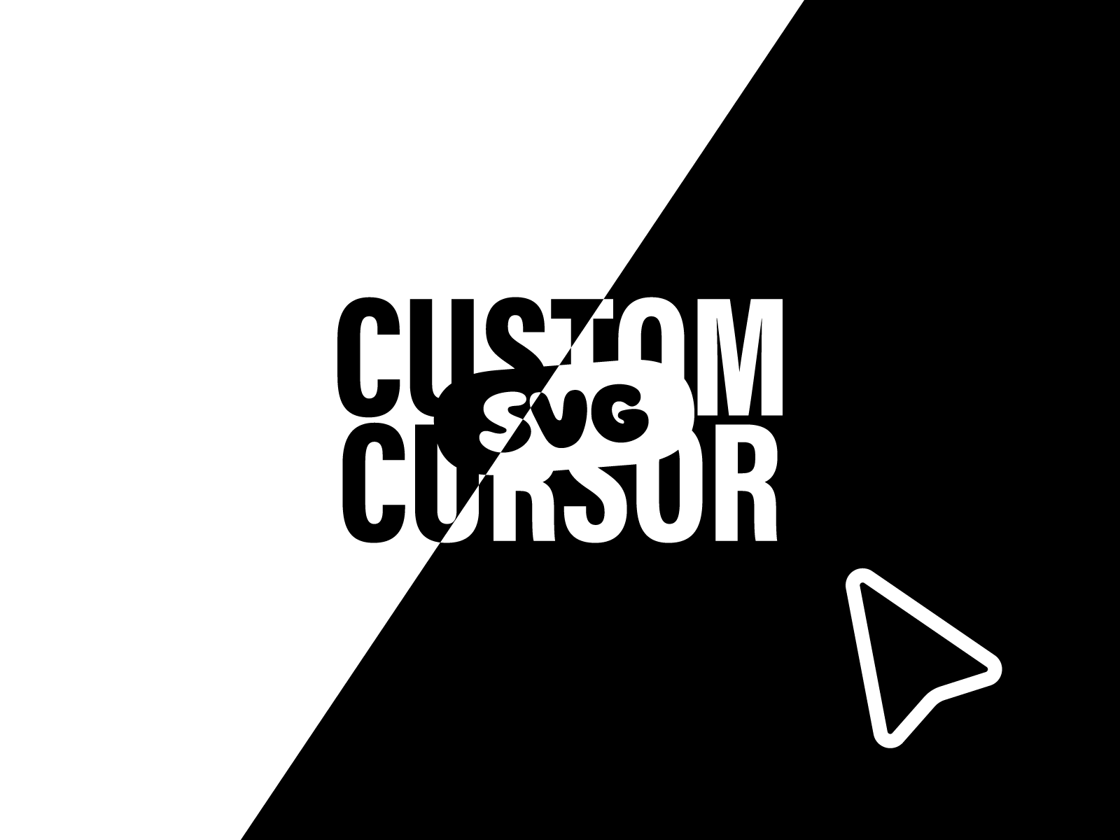 Custom SVG Cursor preview