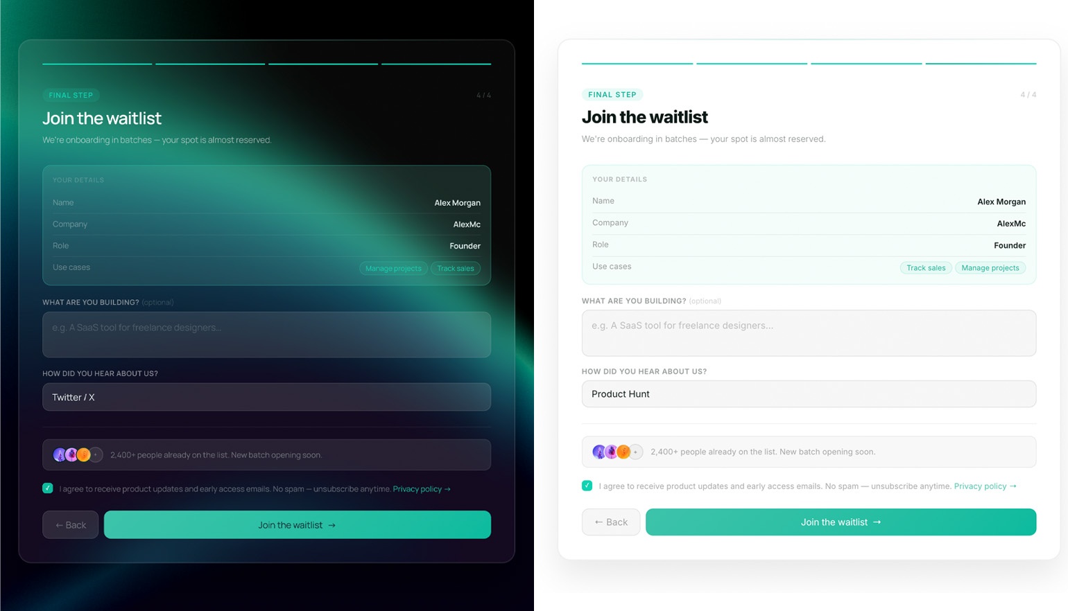 Date Range Picker preview
