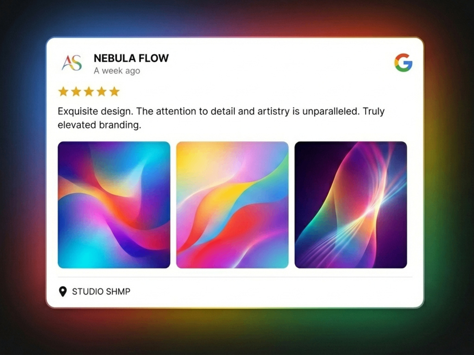 Google Review Card preview