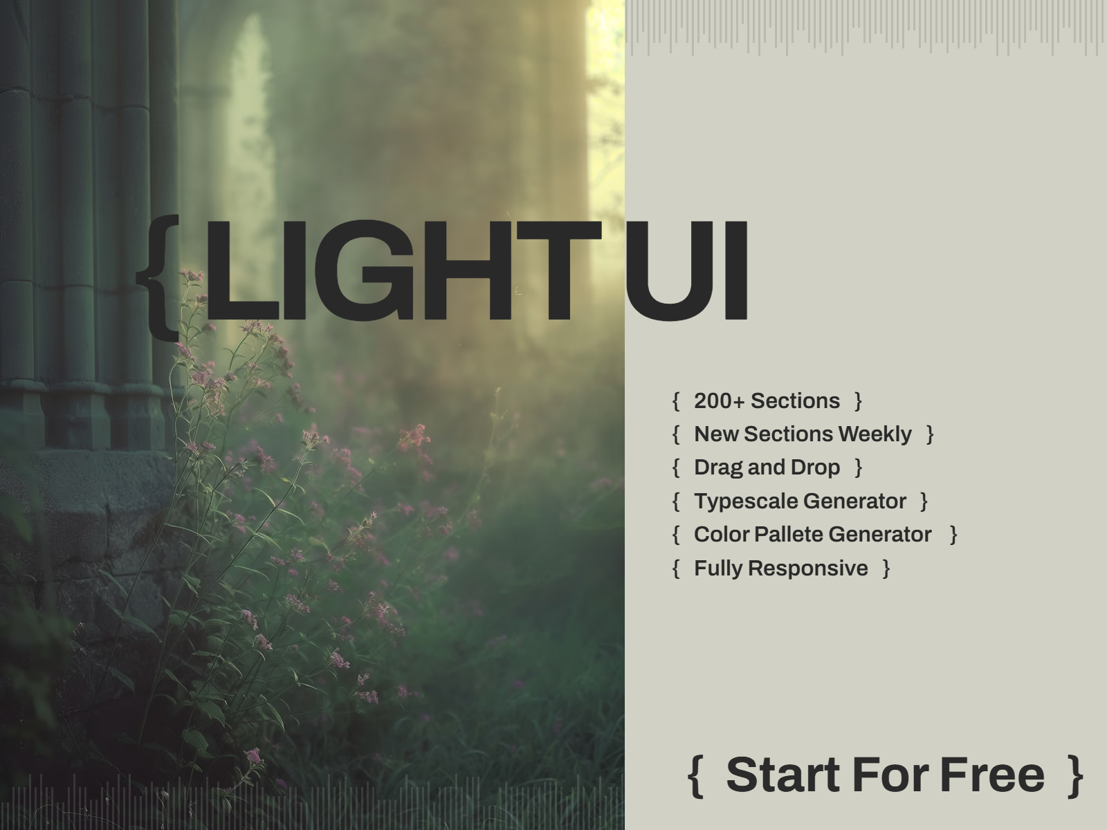 { Light UI } preview