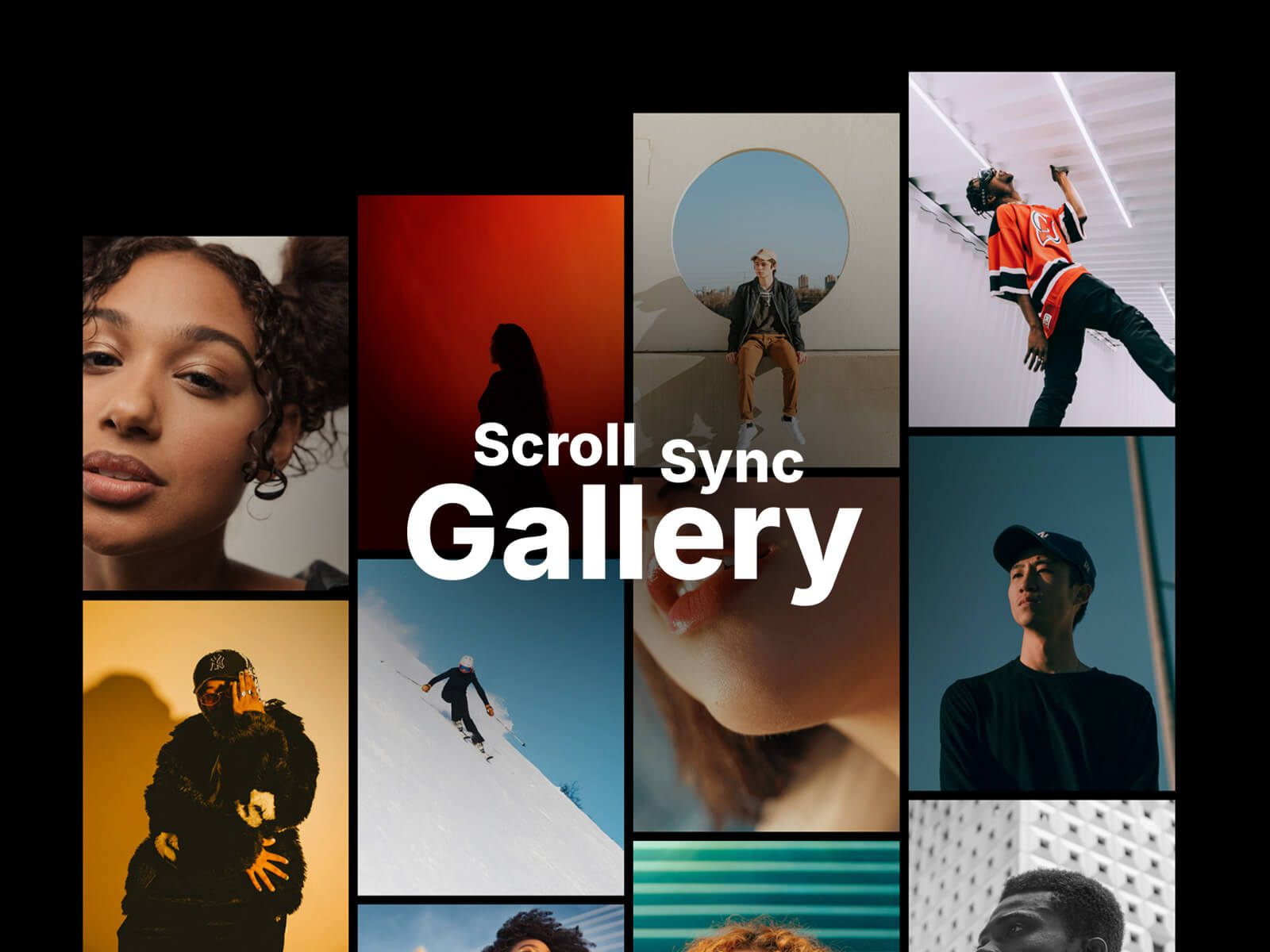 Scroll Sync Gallery preview