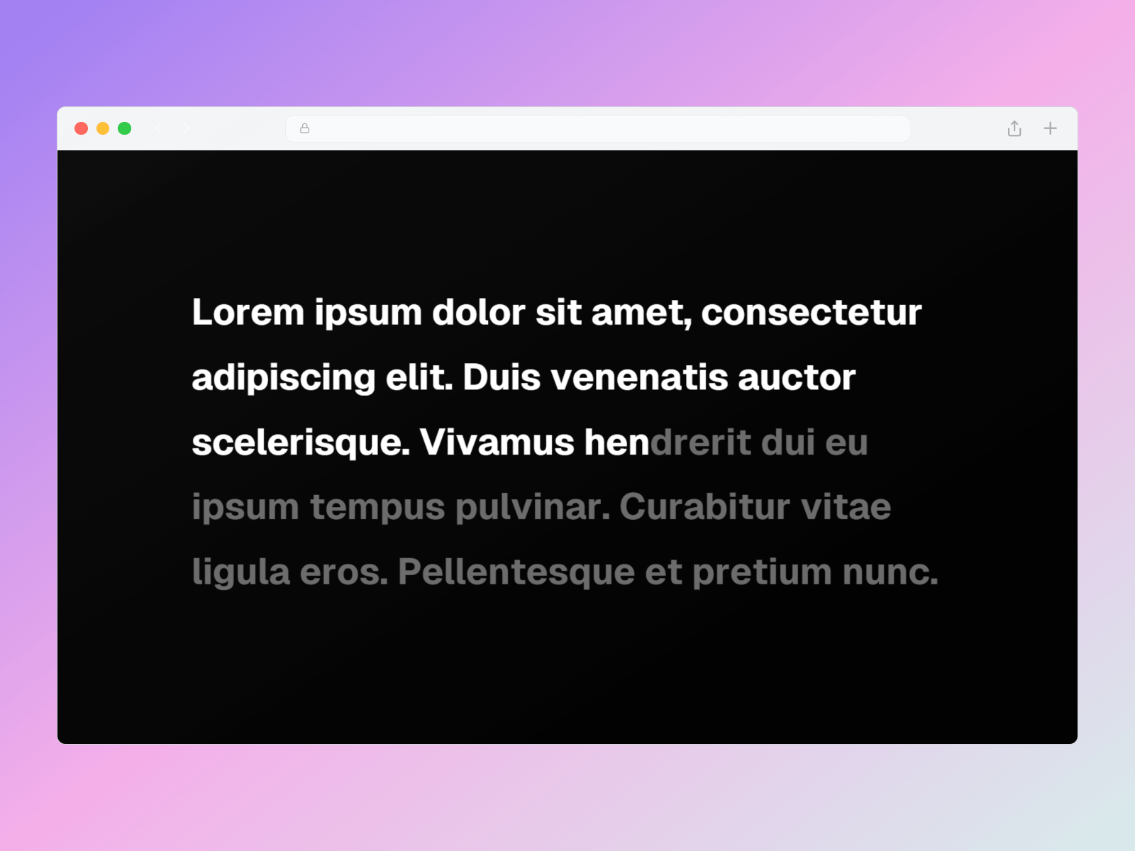 Sticky Text Reveal preview