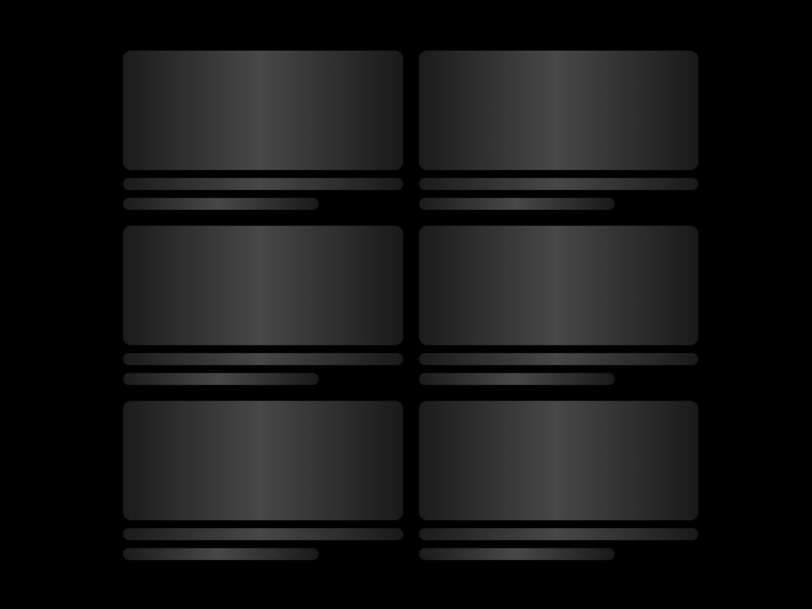 Wireframe Loading preview