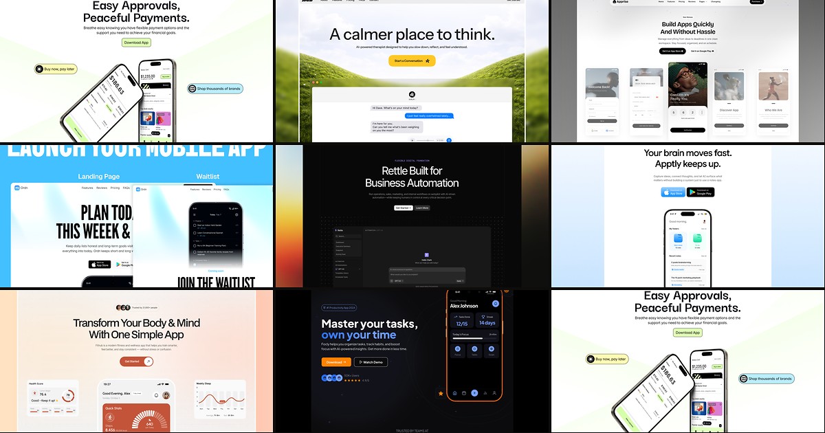 8 Best Free Framer Templates for App Landing Pages in 2026 cover