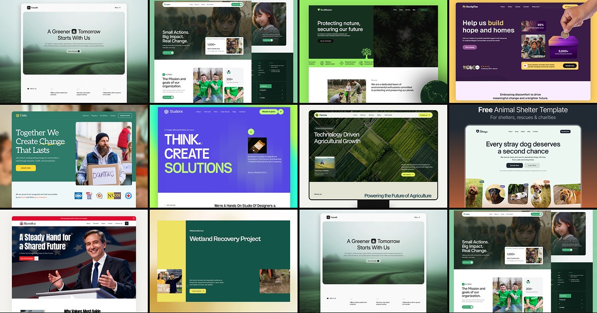 10 Best Free Nonprofit Framer Templates in 2026 cover