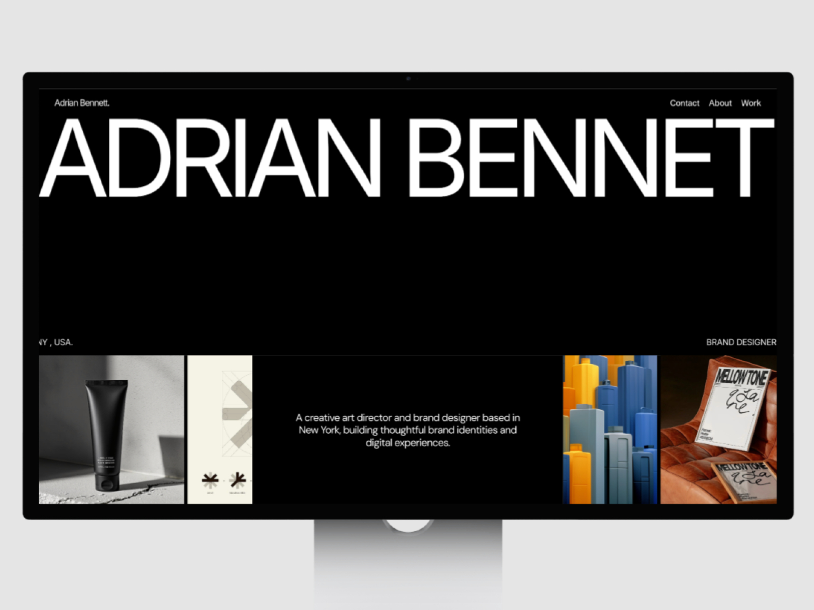 Adrian — Free Dental Framer Template preview