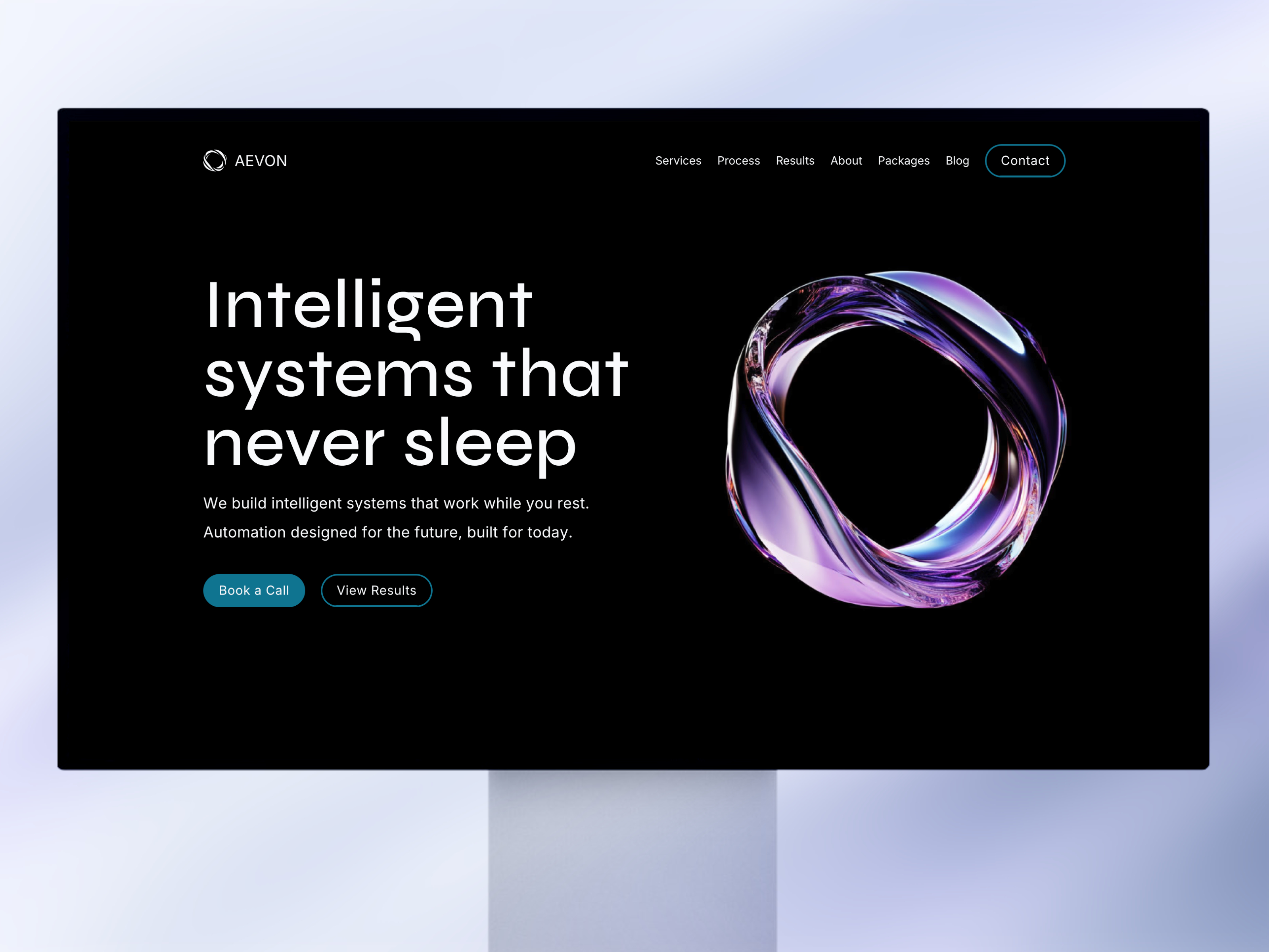 Aevon — Free Automotive Template for Framer preview