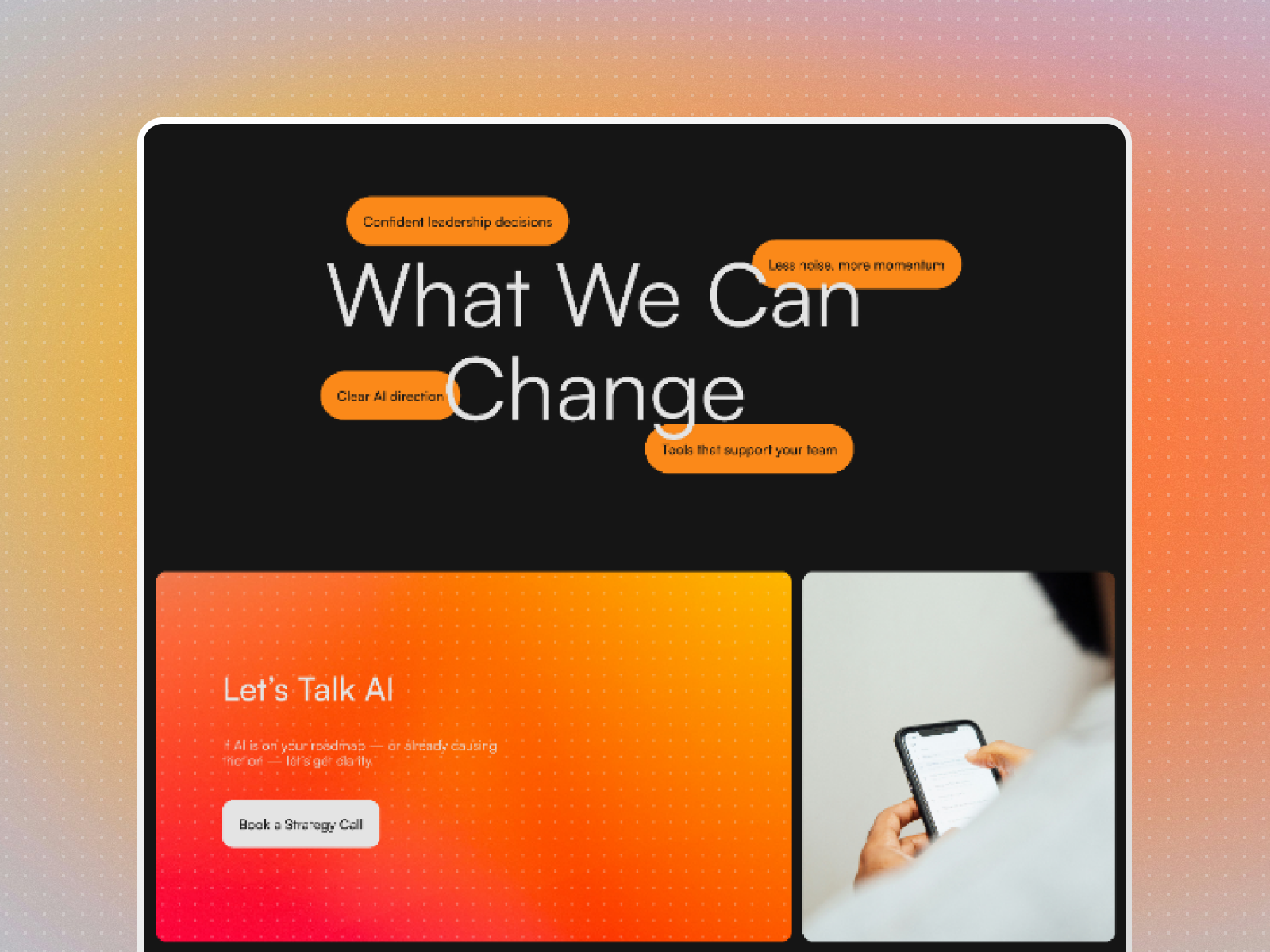 AIvisory Consultant — Free Agency Template for Framer by Khula Studio preview