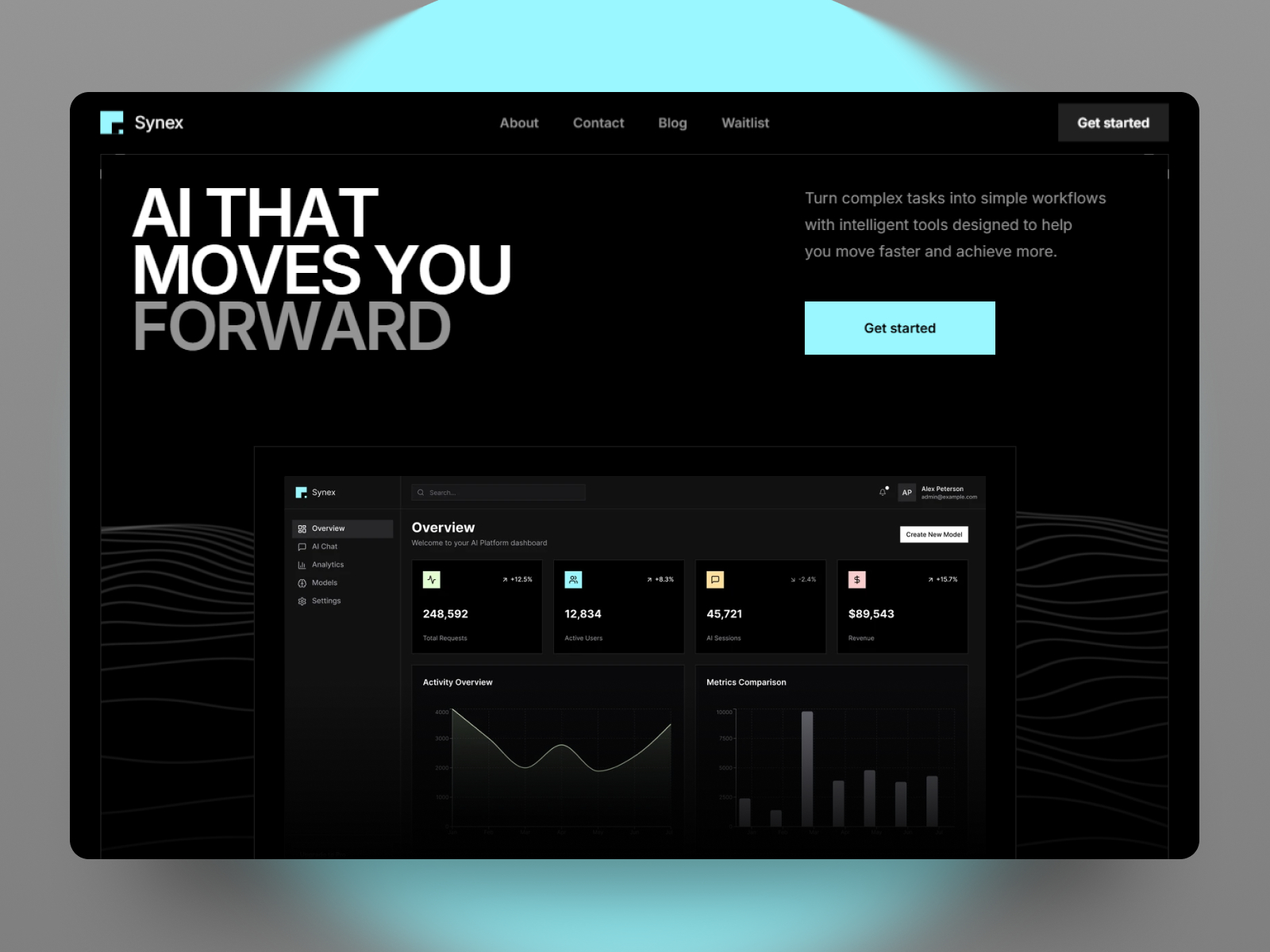 Amorette: Free Personal Website Template by Nikita Shabunko — Free Events Framer Template preview
