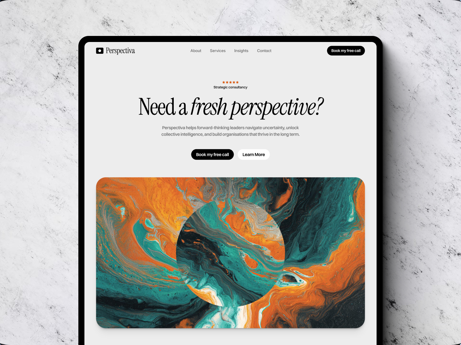 AquaFix — Free Home Services Framer Template preview