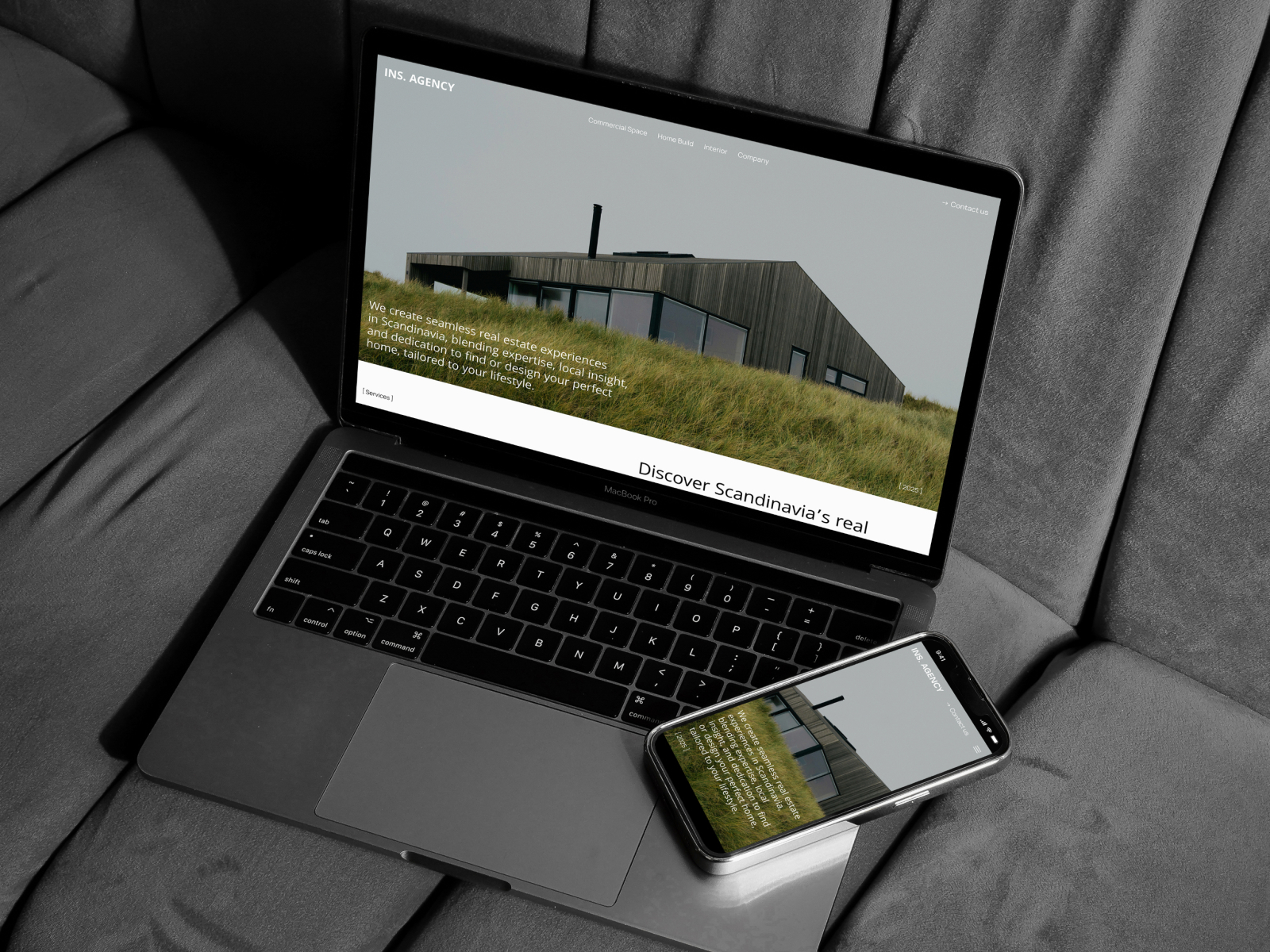 Archicode: Free Real Estate Website Template by INSAIM DESIGN — Free Real Estate Framer Template preview