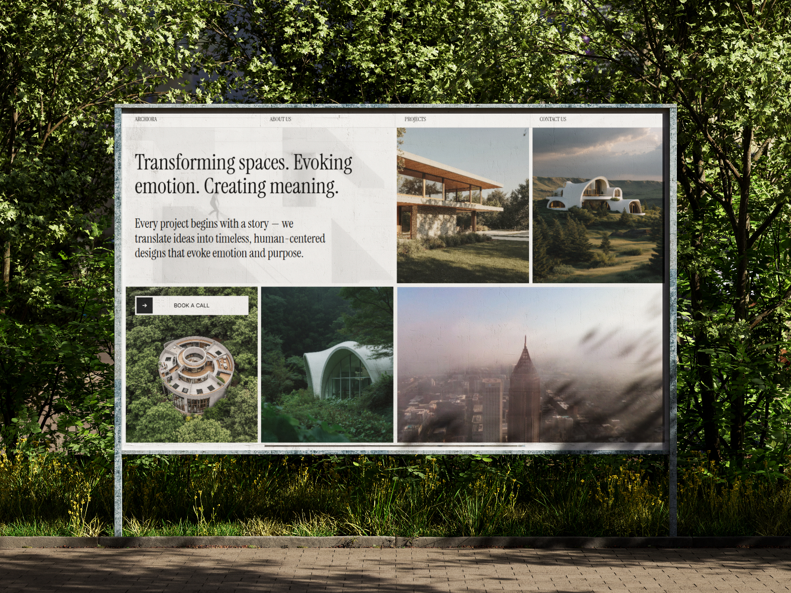 Archiora — Free Architecture Framer Template preview
