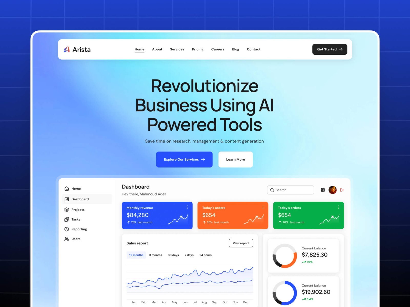 Artisa — Free SaaS & Product Marketing Framer Template preview