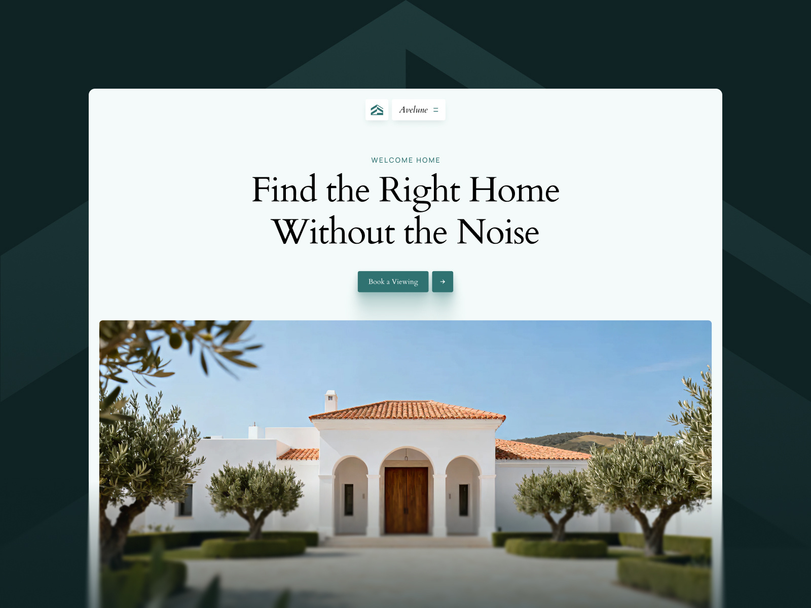 Avelune — Free Real Estate Framer Template preview
