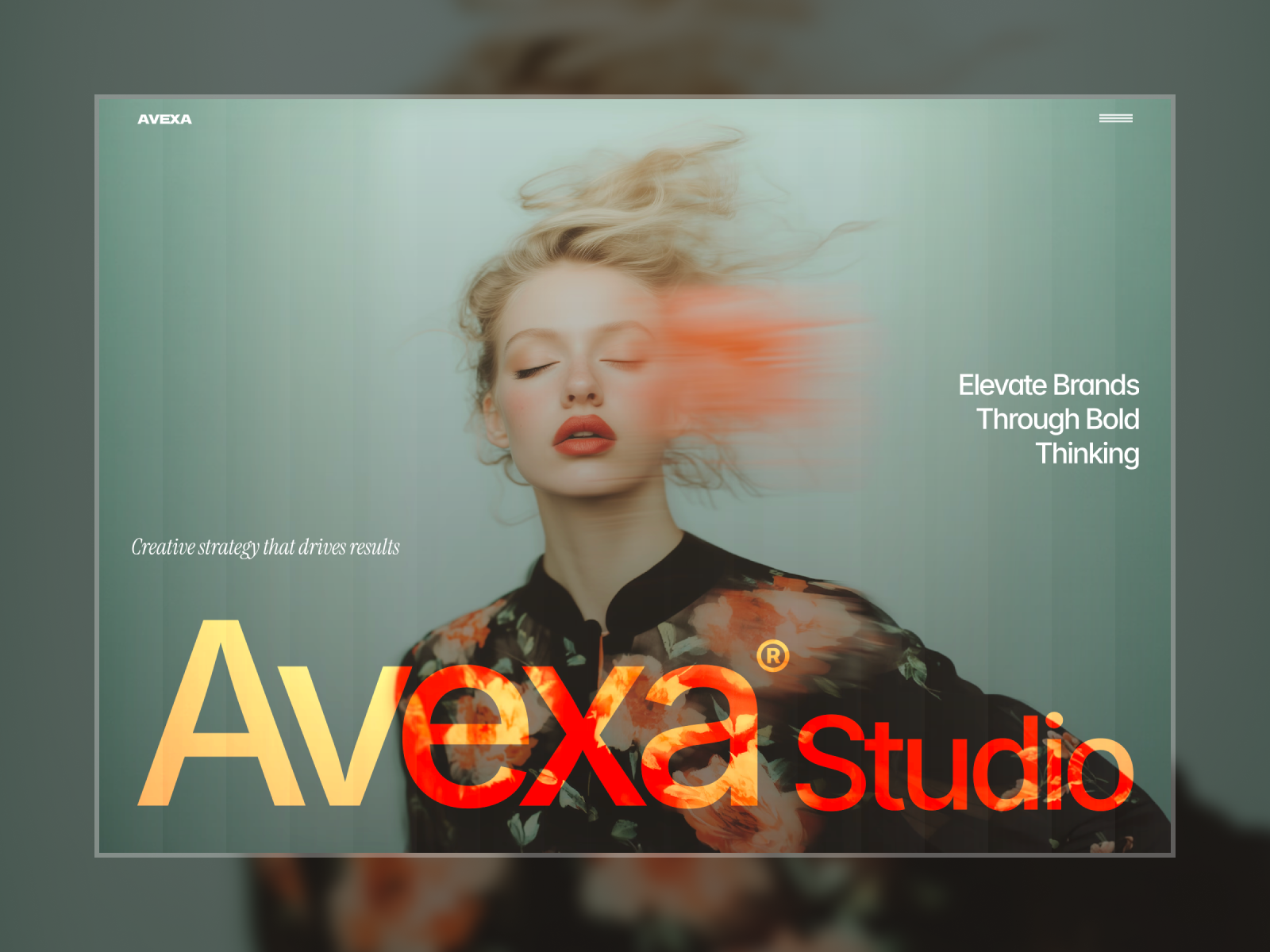 Avexa — Free Portfolio Template for Framer by Lunis Design preview