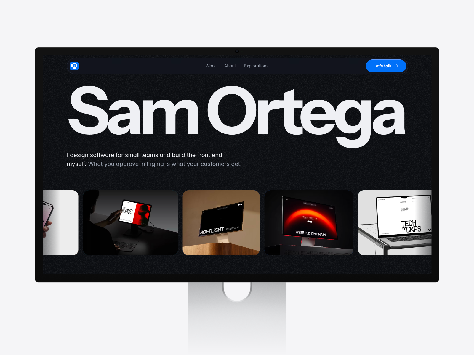 Bestfolios — Free Portfolio Template for Framer preview