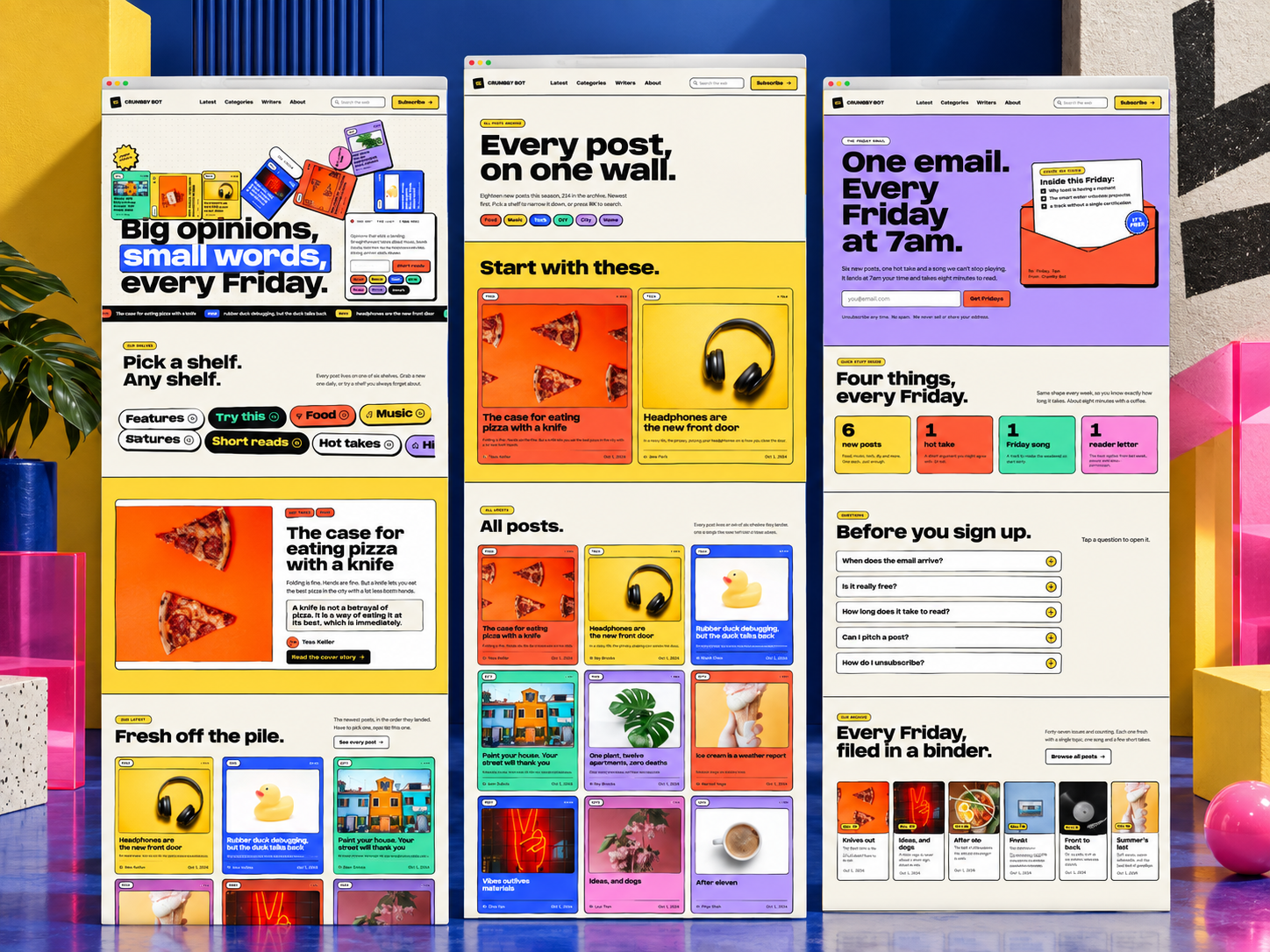 Blockzine — Free Blog Template for Framer preview