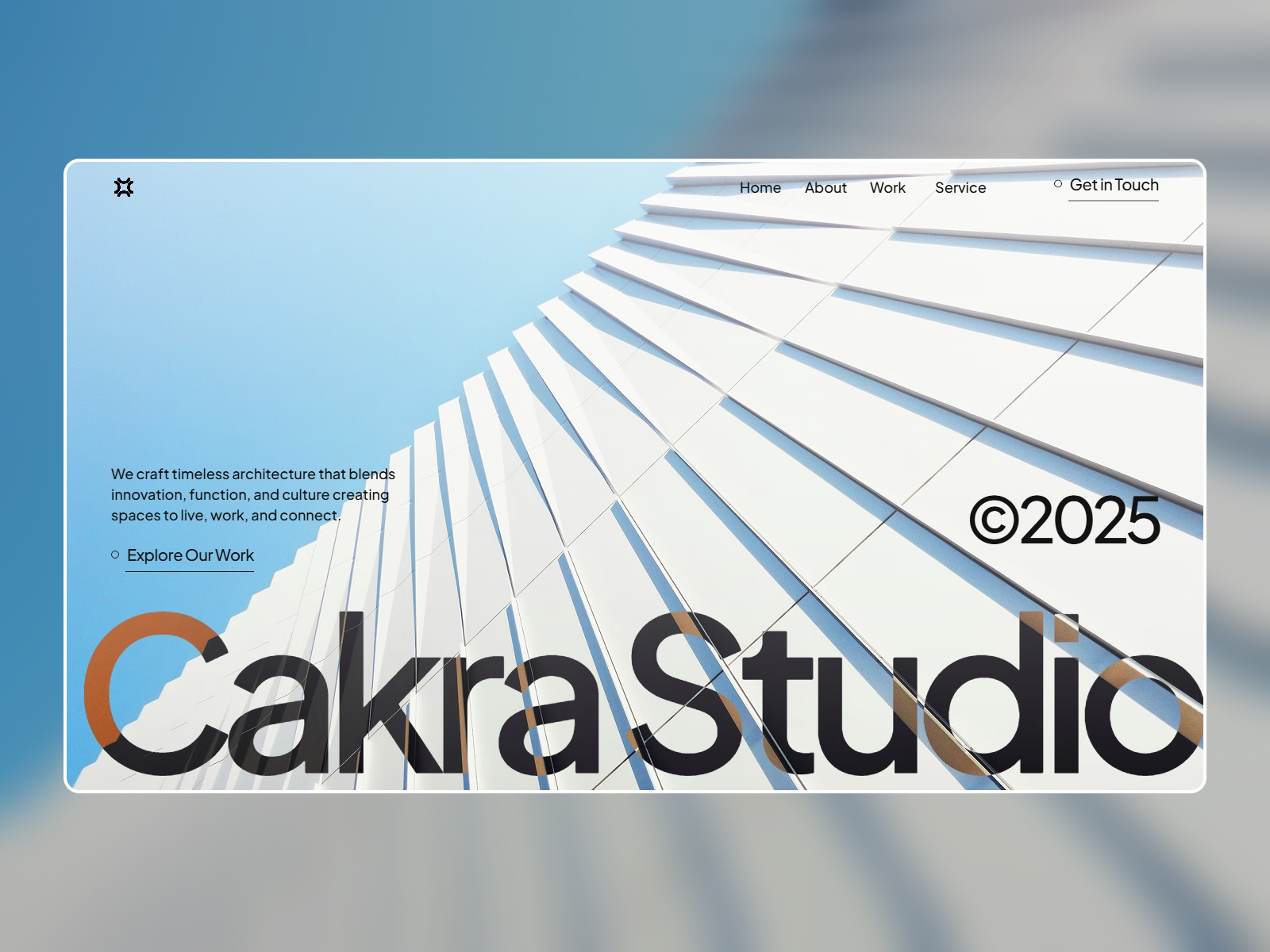 Cakra — Free Architecture Template for Framer preview
