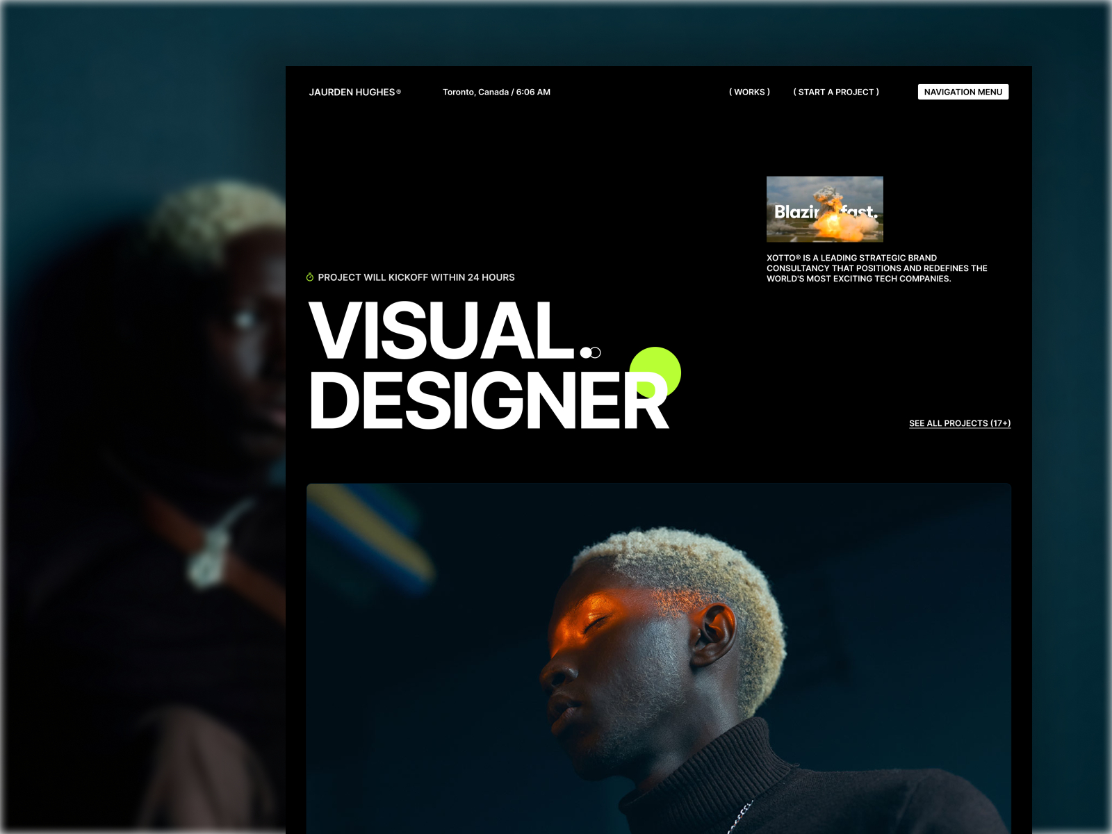 Catedra: Free Portfolio Website Template by Void Desing — Free Portfolio Framer Template preview