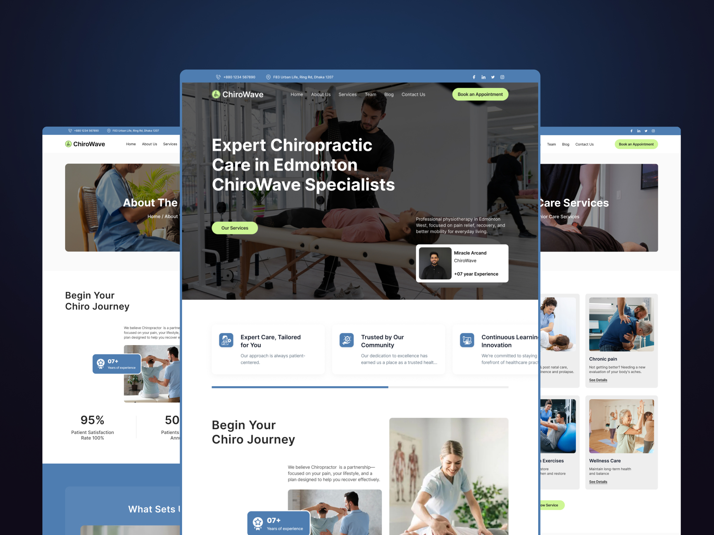 Un Newsletter Example MedicLife — Free Healthcare Template for Framer | yoframer