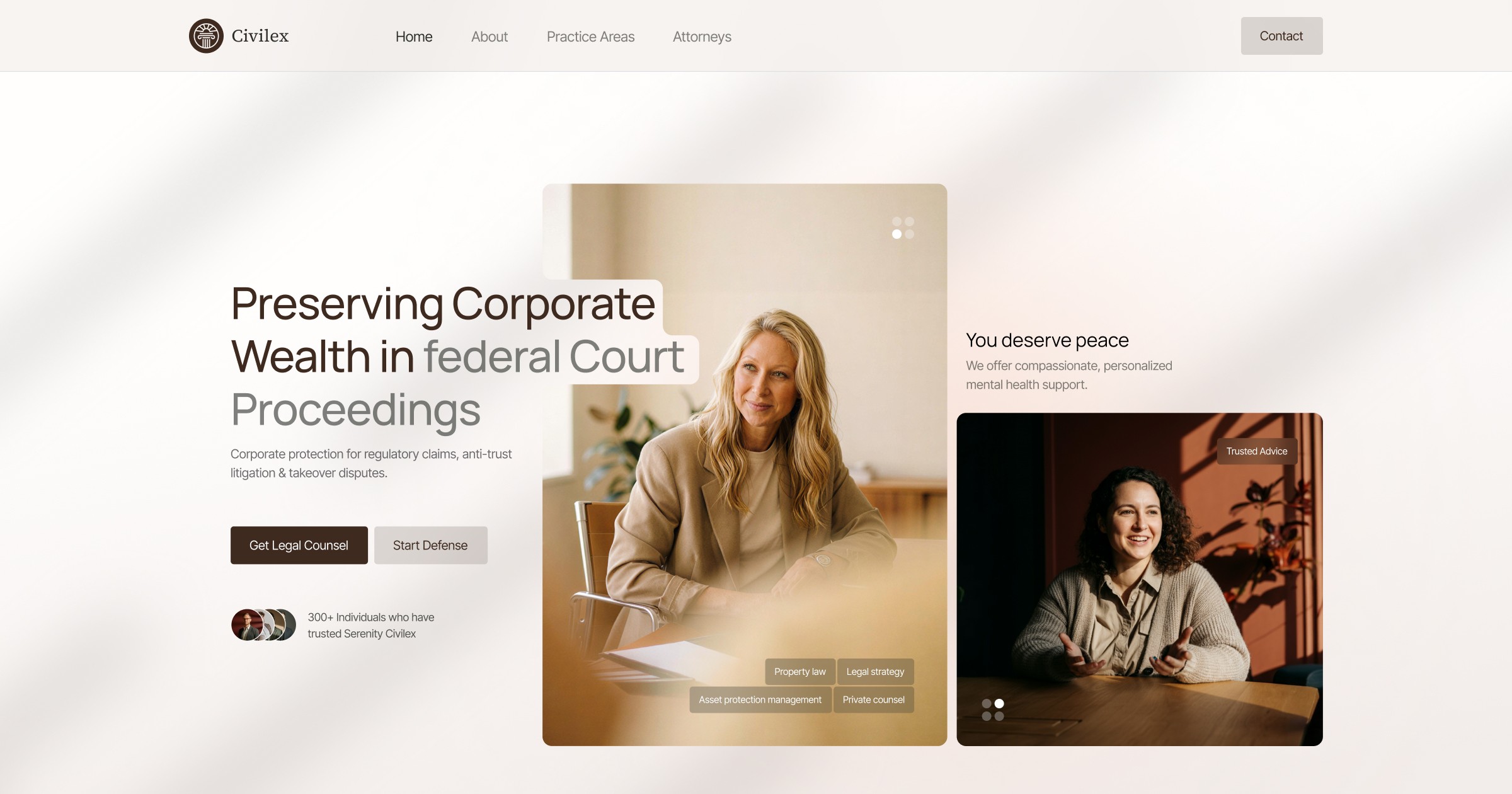 Civilex Corporate: Free Blog Website Template by Pixels71 — Free Blog Framer Template preview