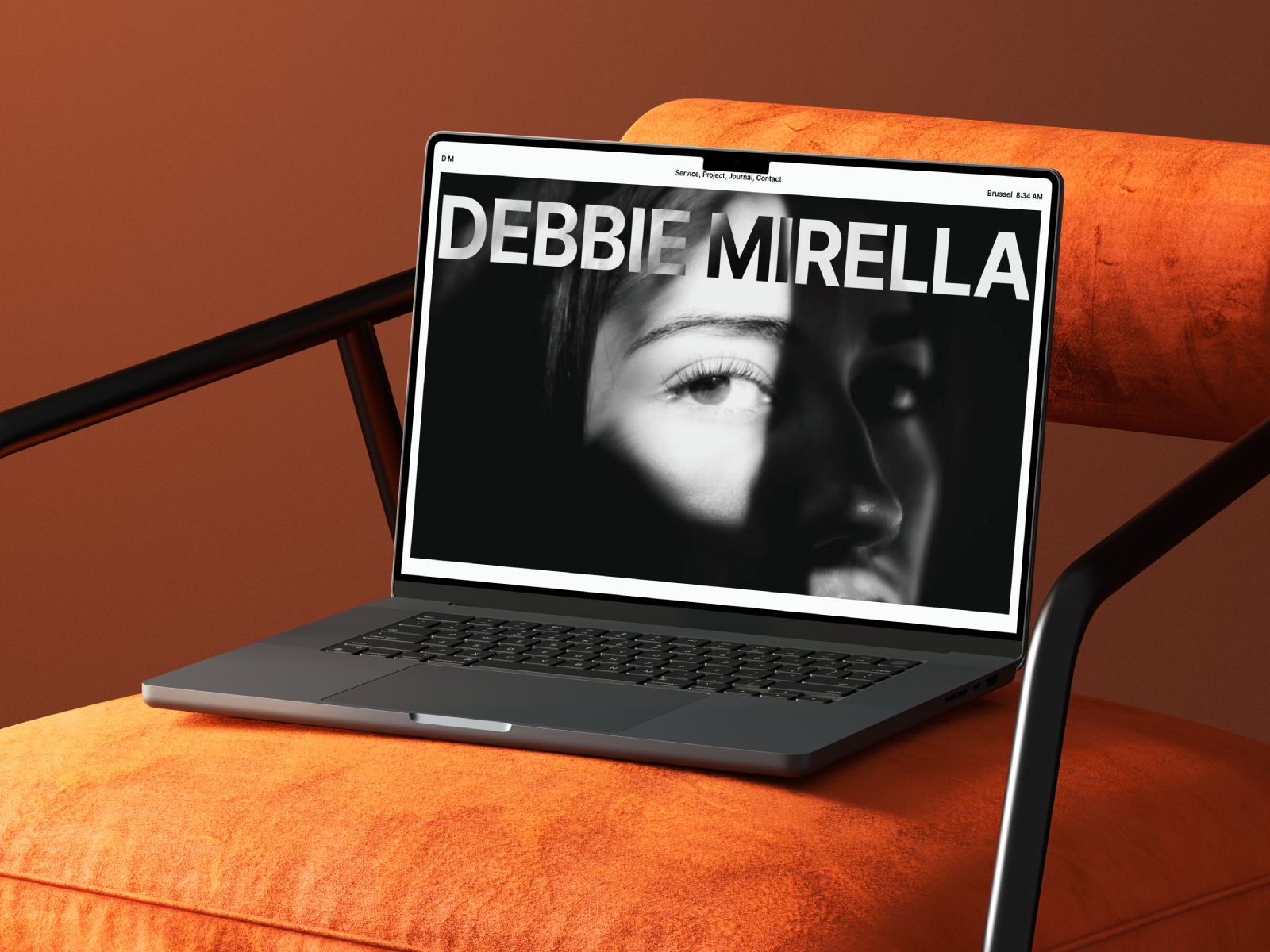 Debbie — Free Creative Portfolio Framer Template preview