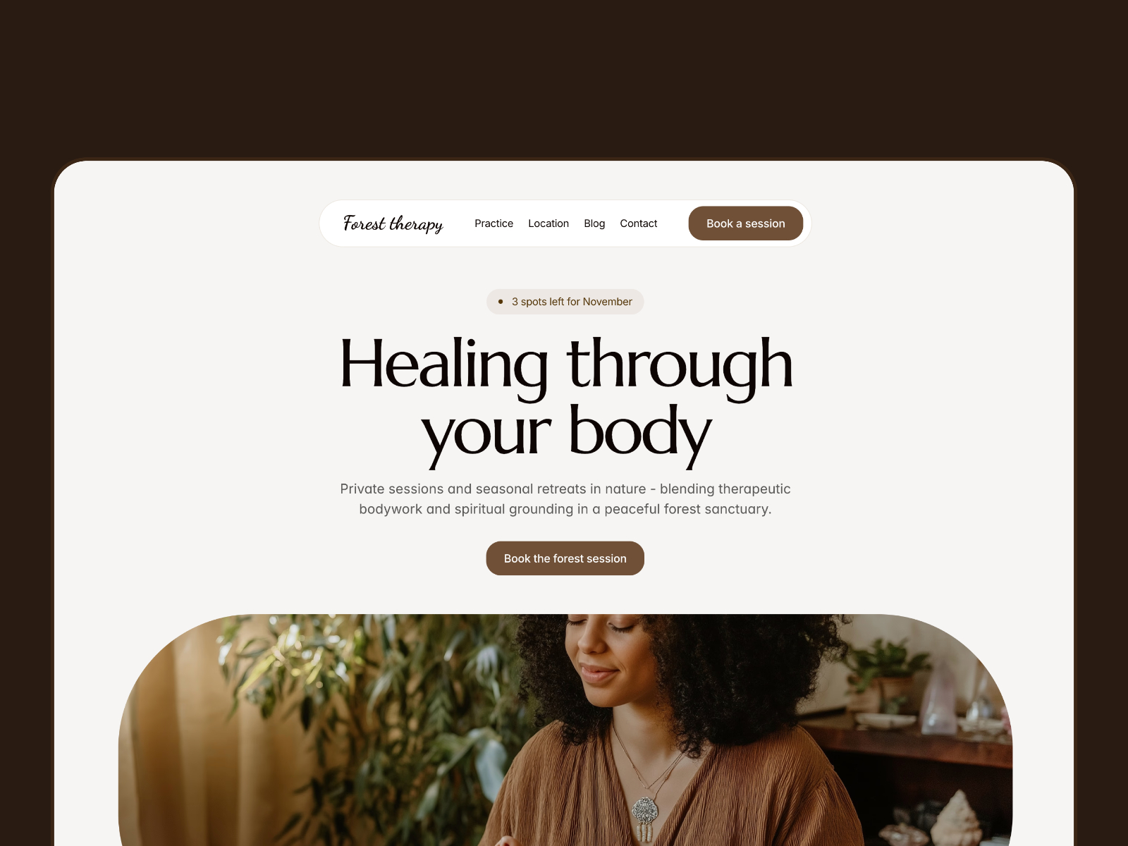 Doctor Template: Free Personal Website Template by Gaurav Arya — Free Healthcare Framer Template preview
