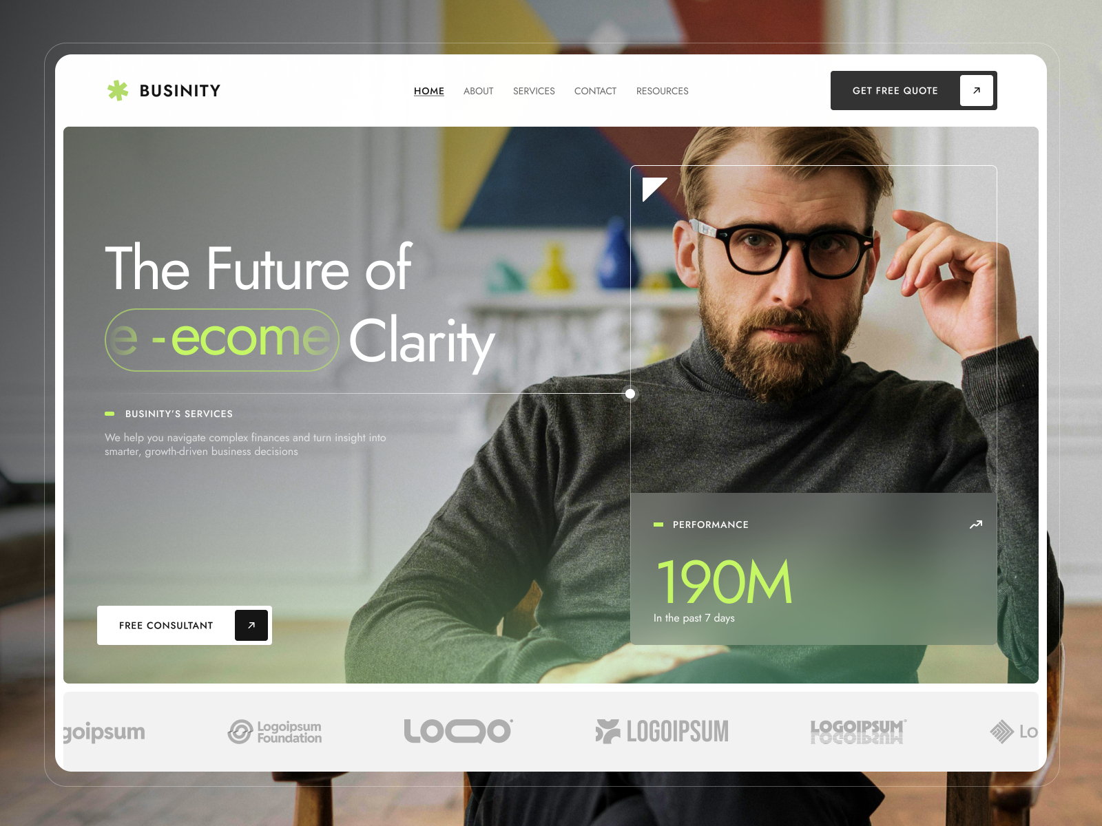 Doomain: Free Ecommerce Website Template by Anthony Stephen Mendes — Free Ecommerce Framer Template preview