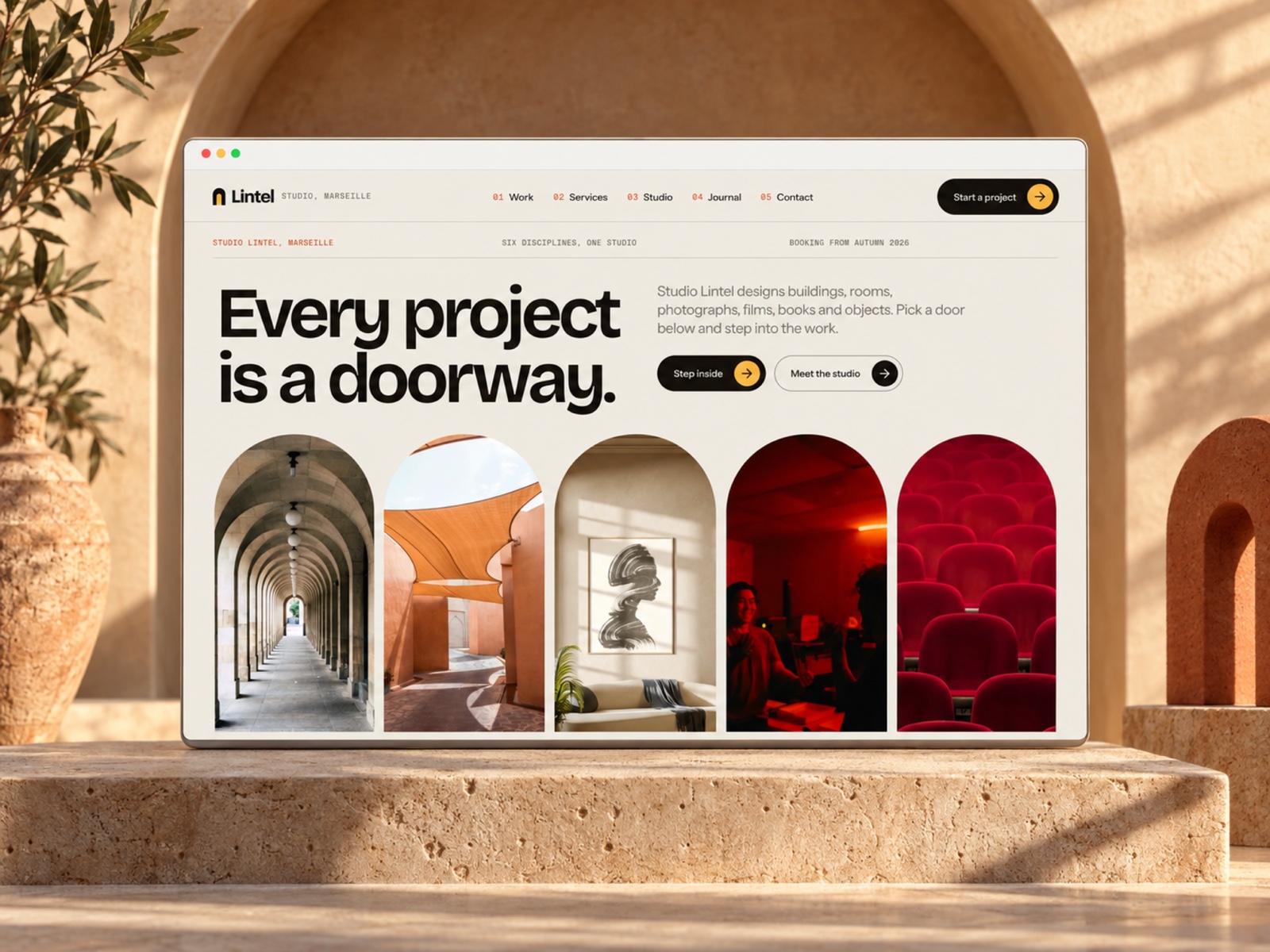 Doorfolio — Free Portfolio Template for Framer preview
