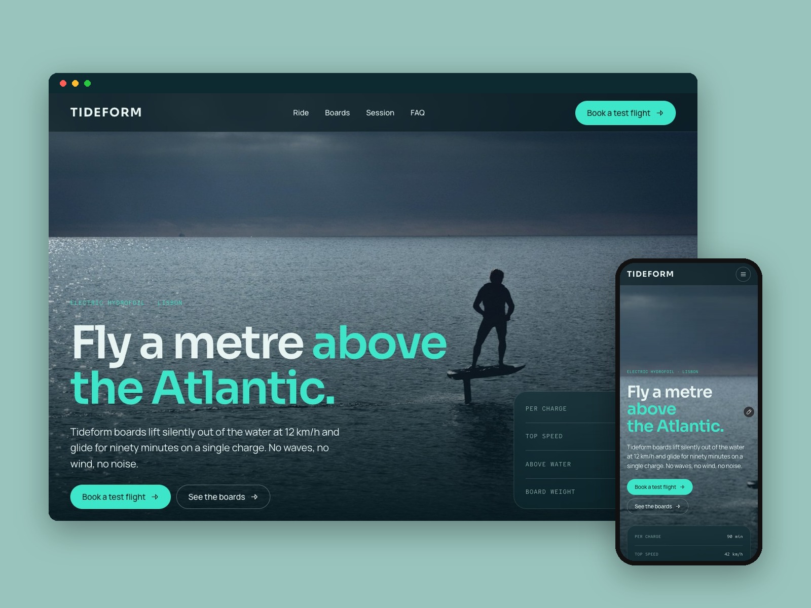 E-Foil Brand Site — Free Landing Page Template for Framer preview