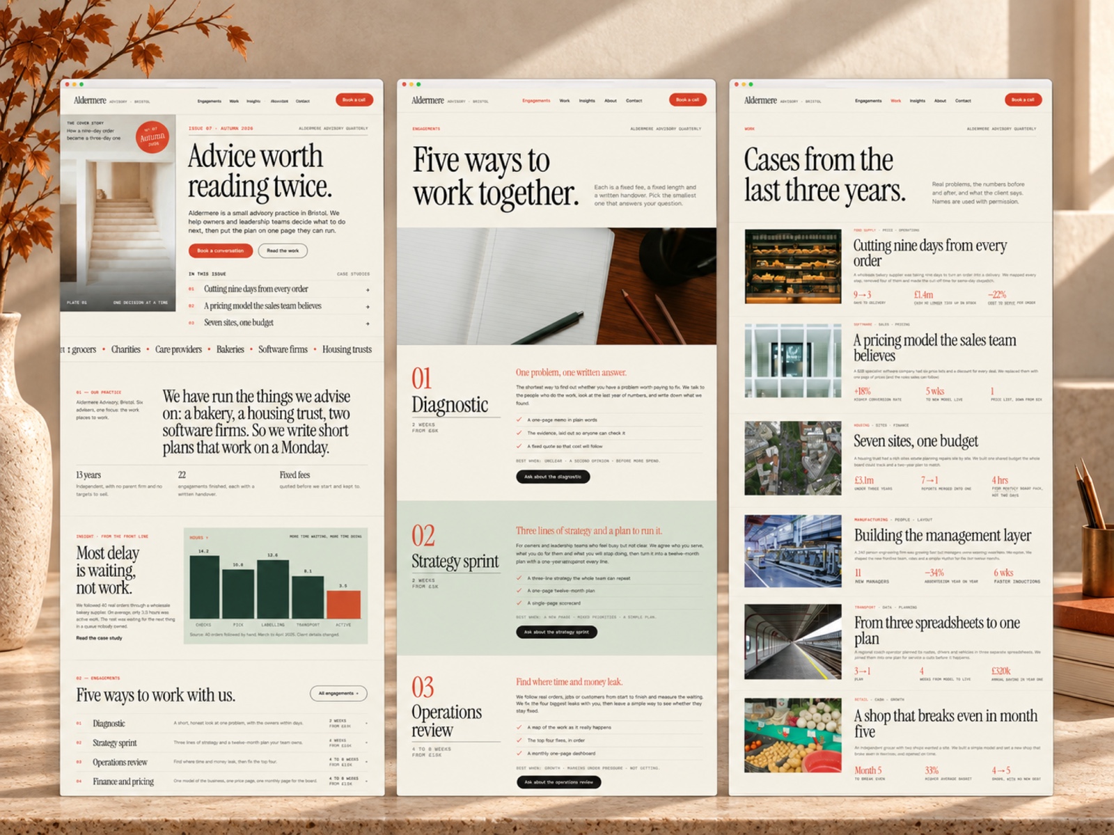 EasyConsulting — Free Agency Template for Framer by John Nicholson preview