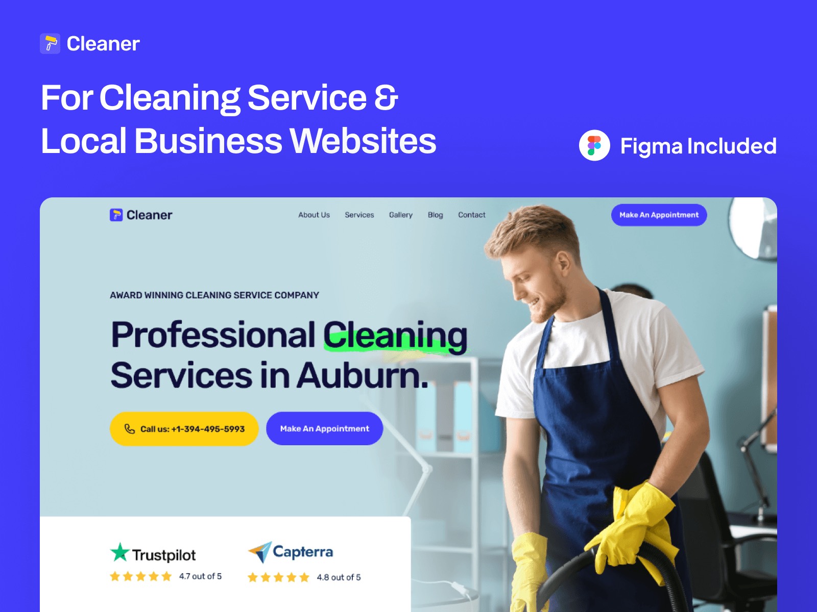 Elevan — Free Agency Website Template by Framebite — Free Agency Template for Framer by Framebite preview