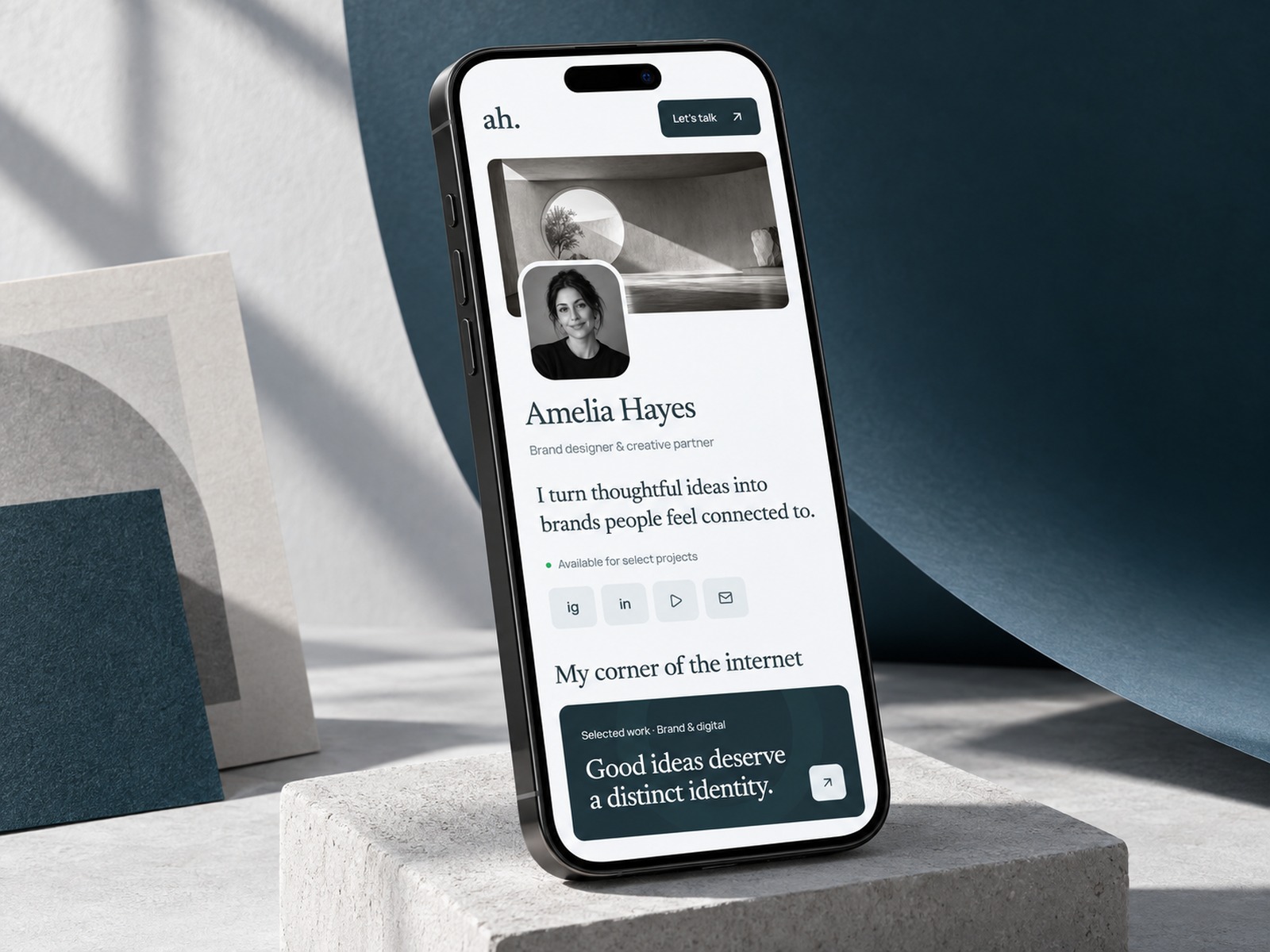 Elsewhere — Free Landing Page Template for Framer preview