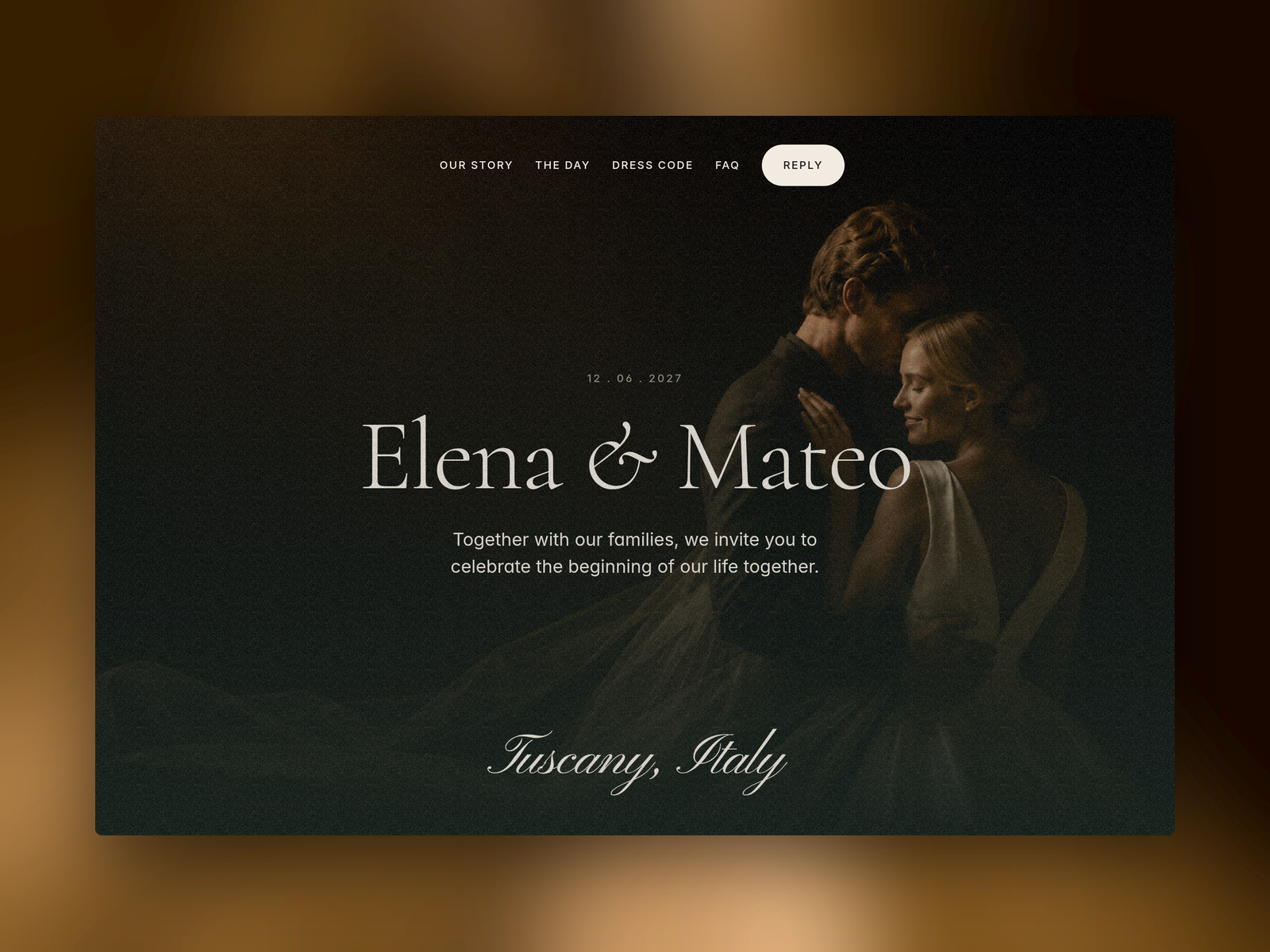Everly — Free Events Template for Framer preview