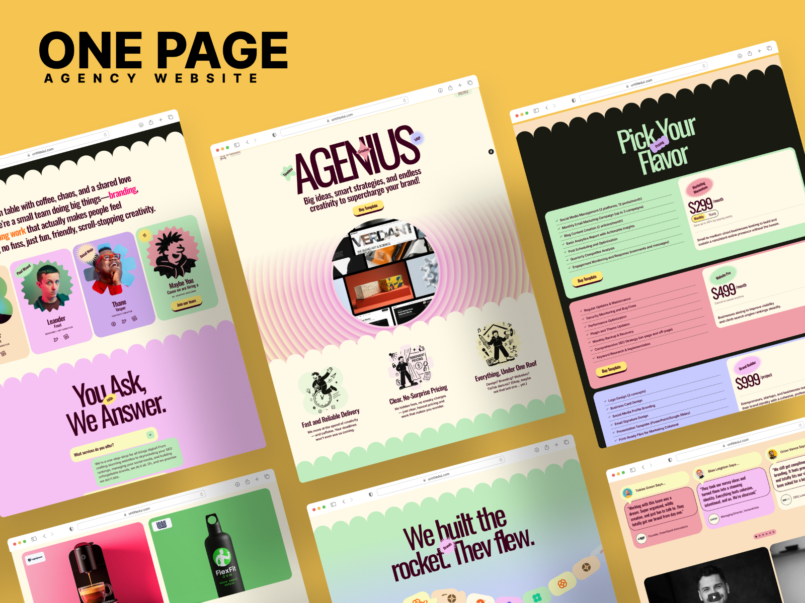 EverVow — Free Landing Page Website Template by Rubab Mubashar — Free Events Template for Framer by Rubab Mubashar preview