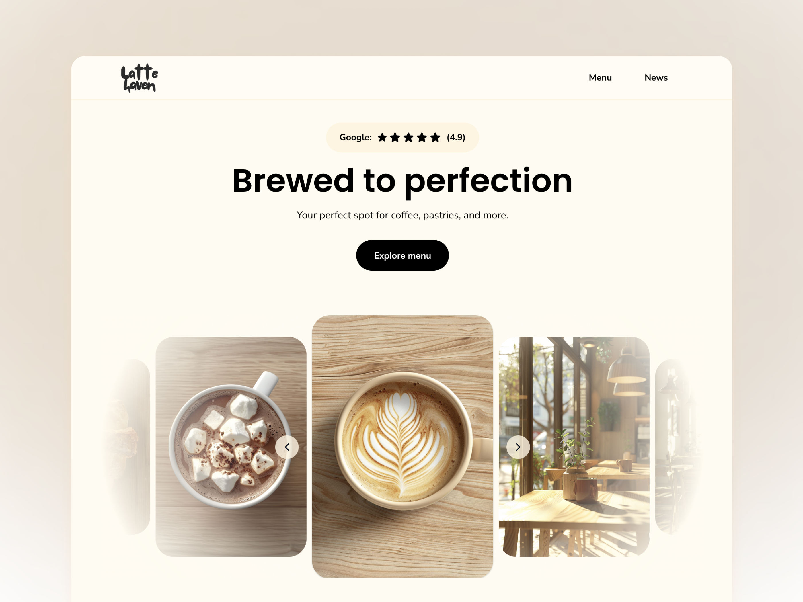 FENN — Free Restaurant Website Template by Shreetech — Free Travel Template for Framer by Shreetech preview