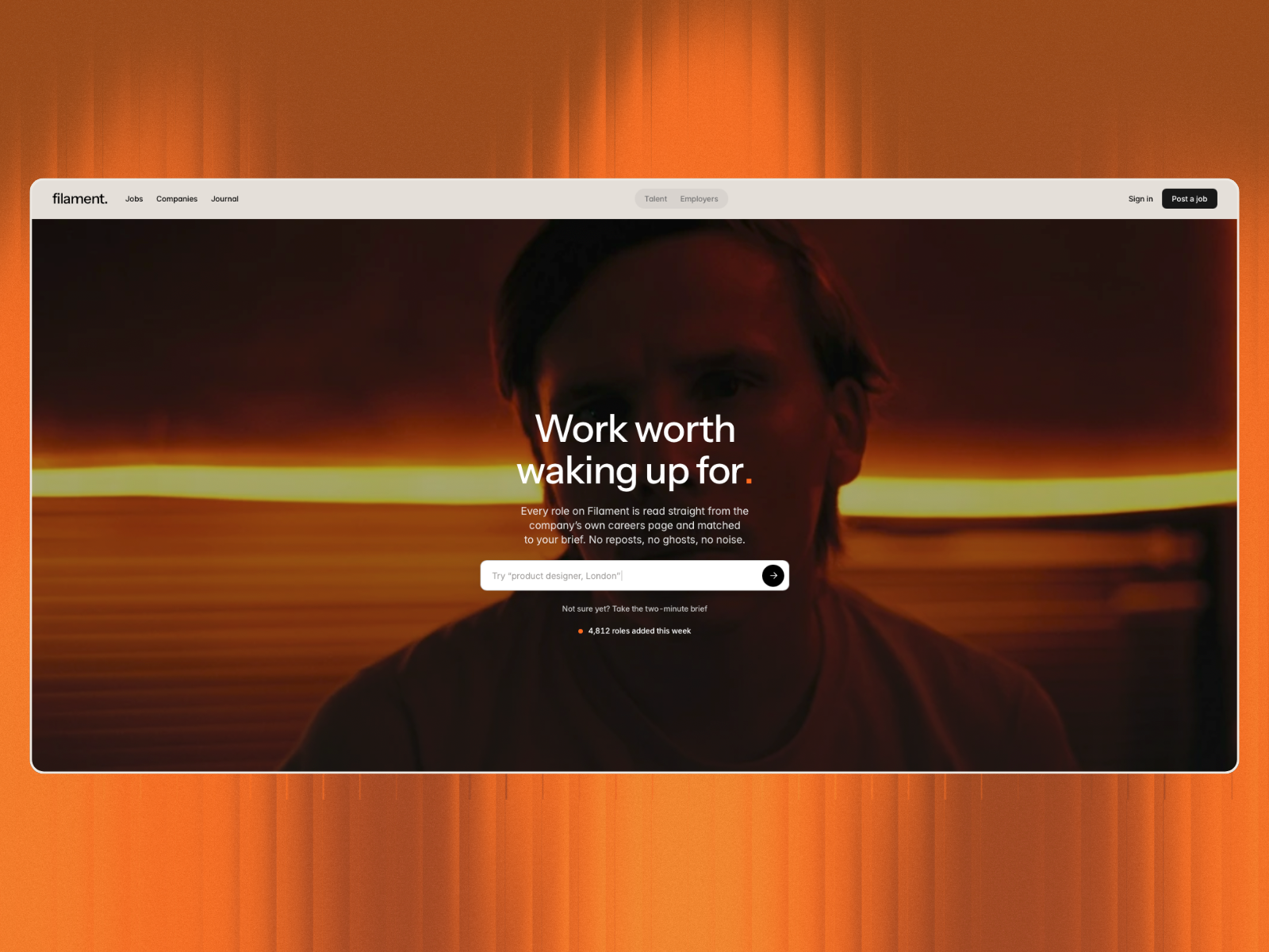 Filament — Free HR Template for Framer by Fabricatr preview
