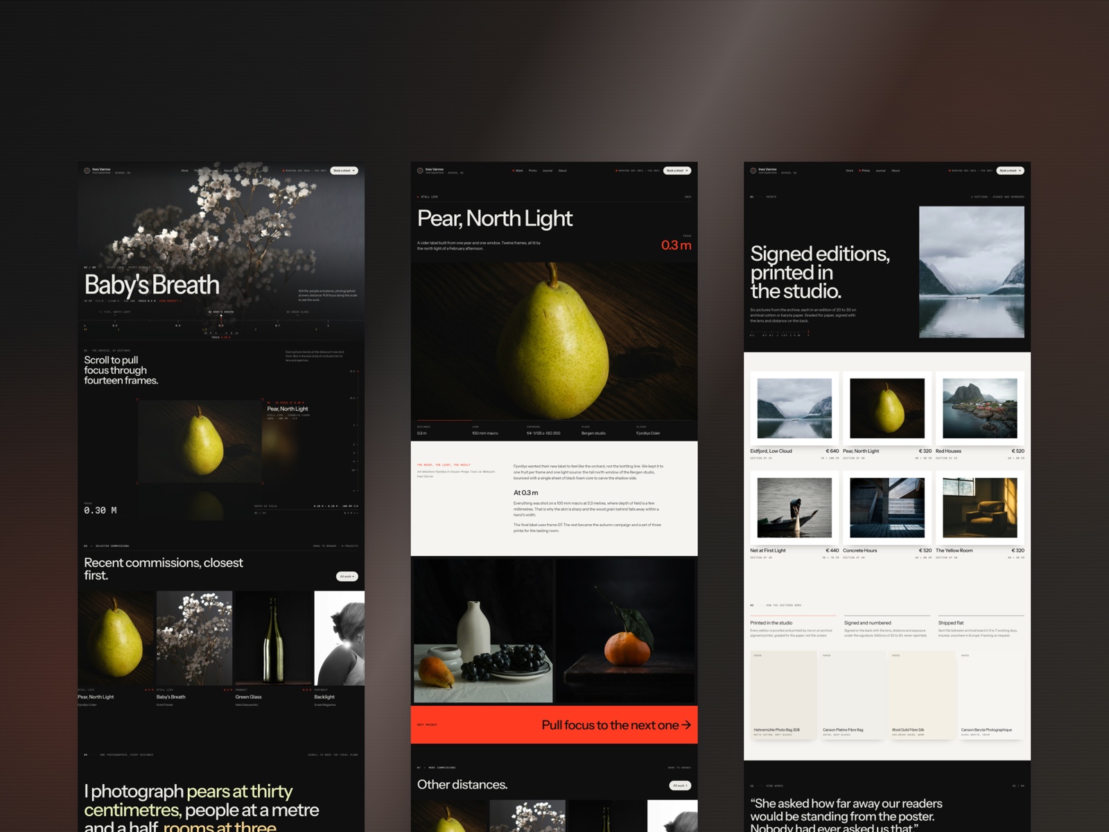 Focusfolio — Free Portfolio Template for Framer preview