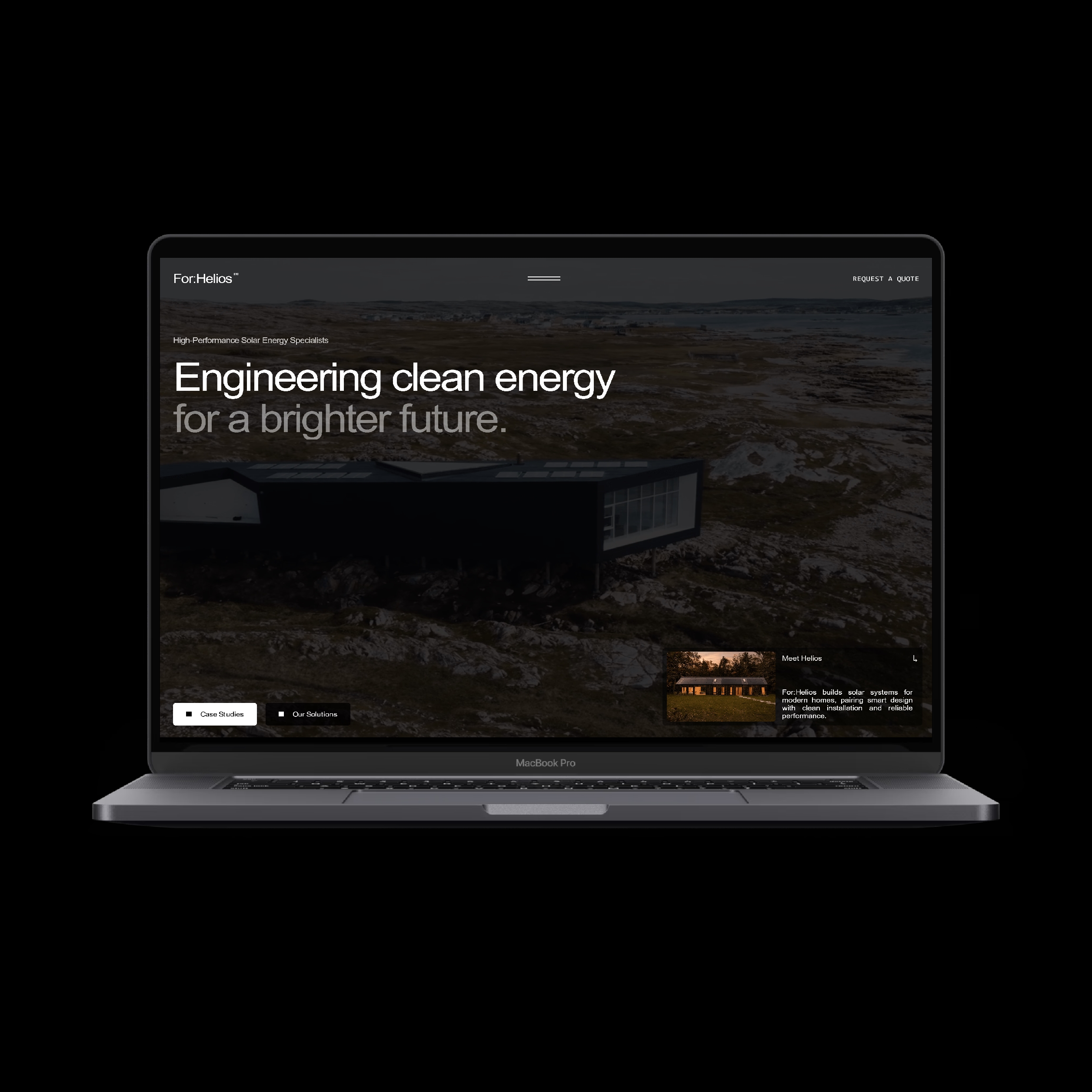 For:Helios Solar — Free Real Estate Framer Template preview