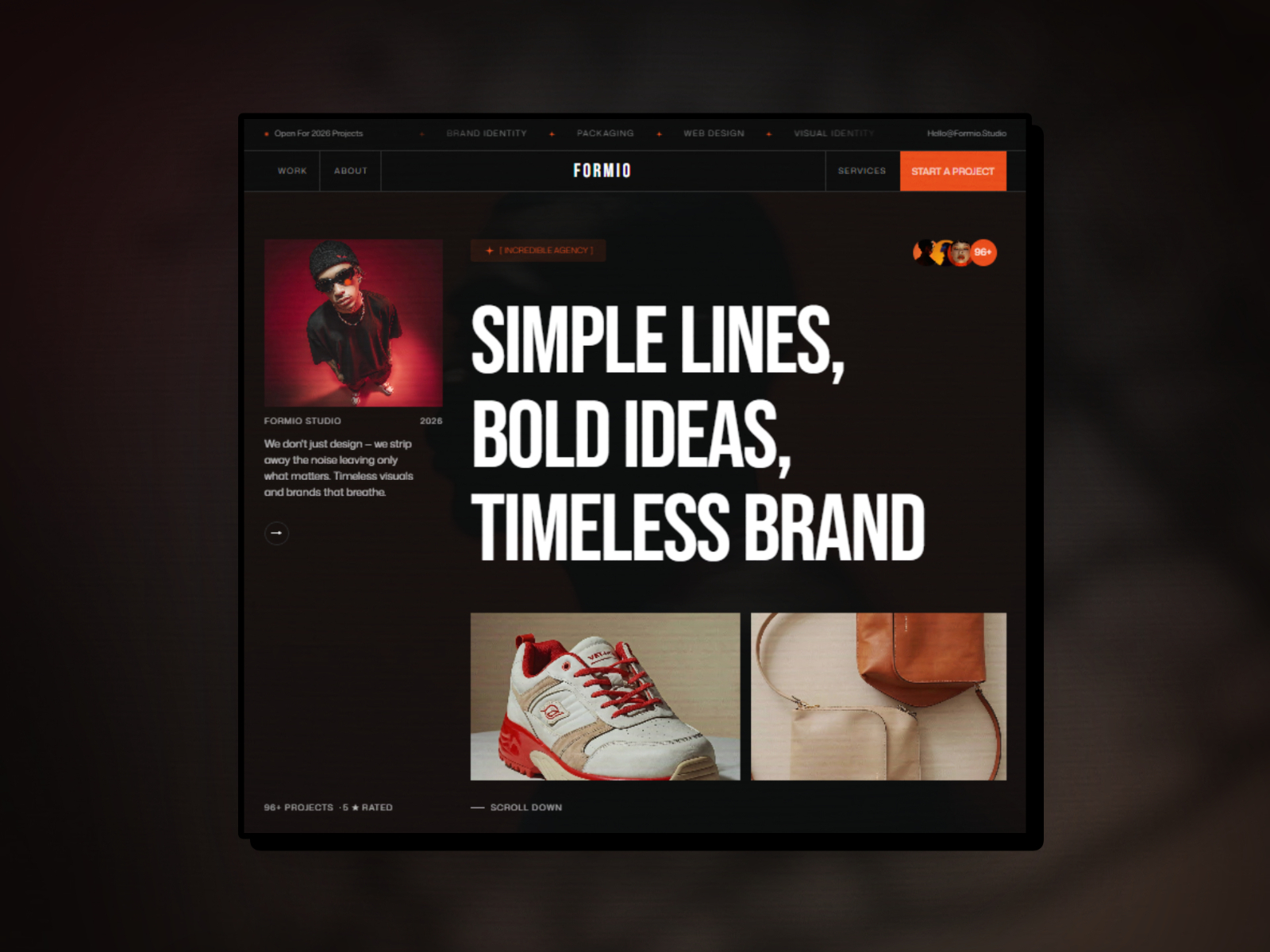 Formio Studi — Free Dental Framer Template preview