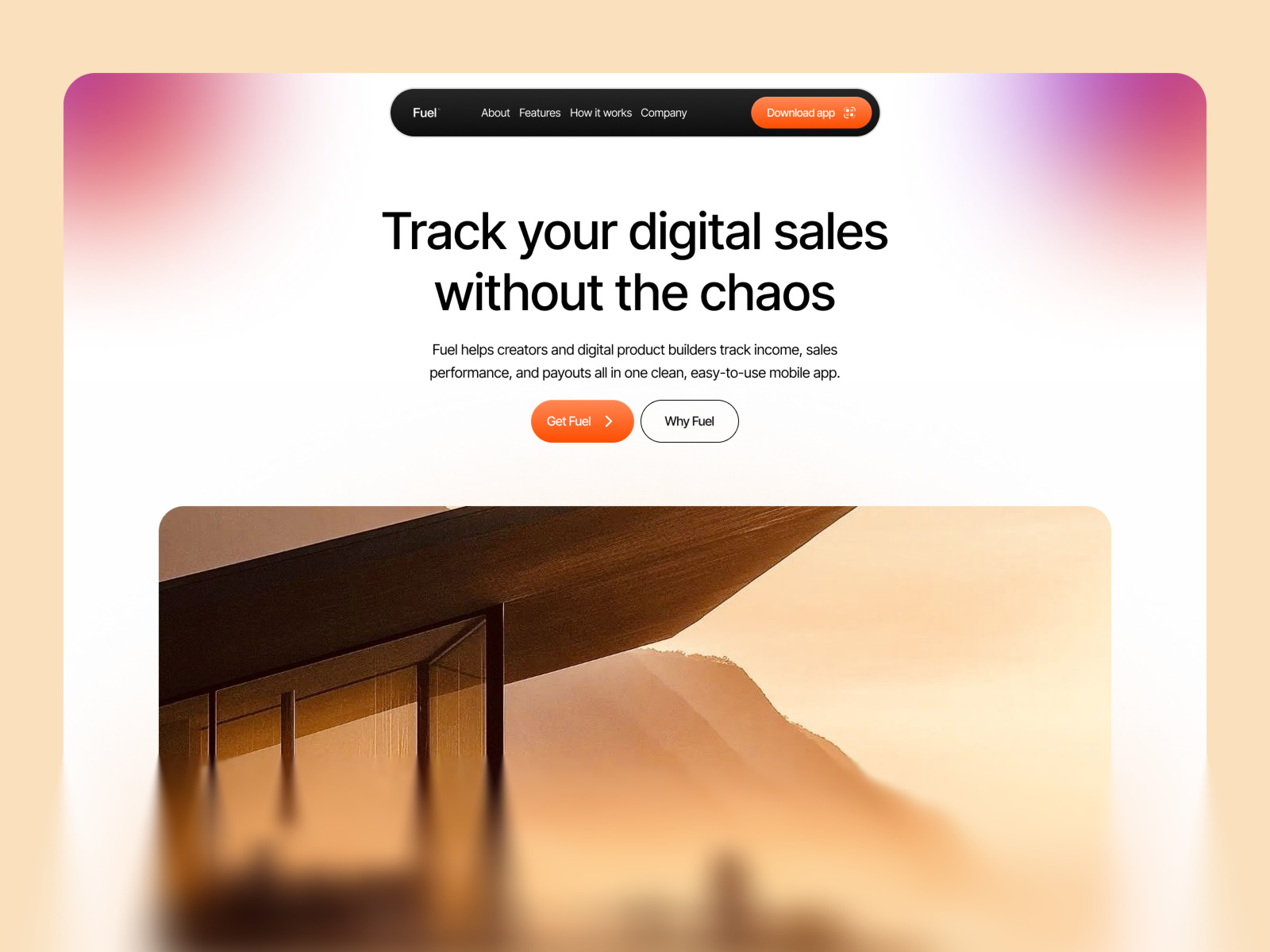 Fuel Pay – Free Fintech & Creator Tools Framer Landing Page Template preview