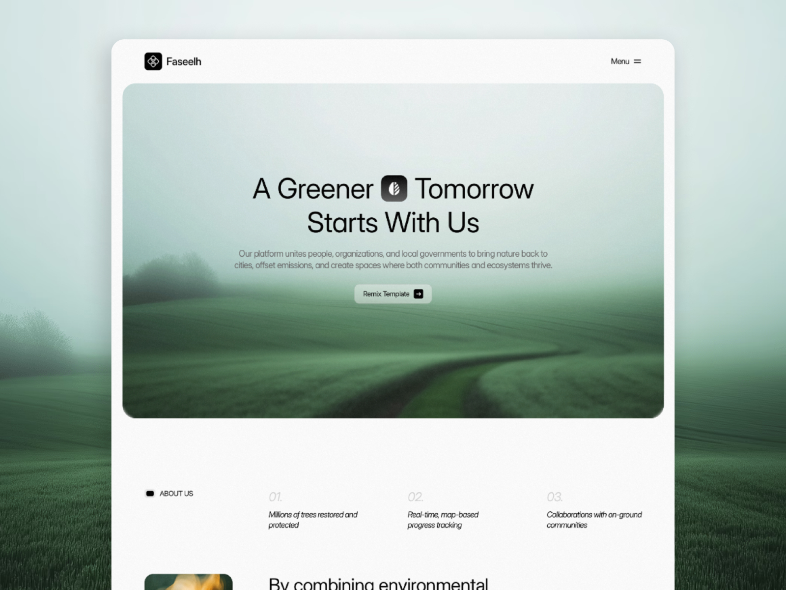 Full CornerMan: Free Health Website Template by Riley Simpson — Free Healthcare Framer Template preview