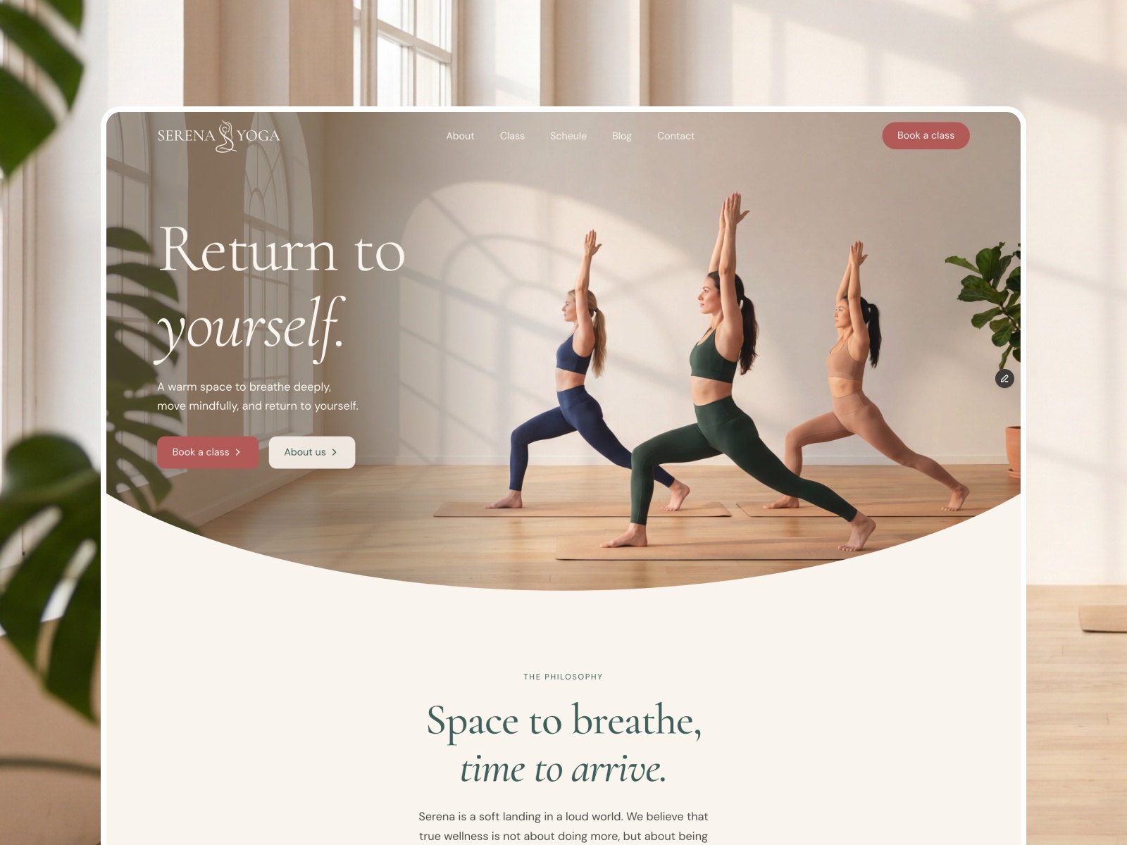 Halcyon Calm — Free Portfolio Website Template by Anowar Hossain — Free Portfolio Template for Framer by Anowar Hossain preview