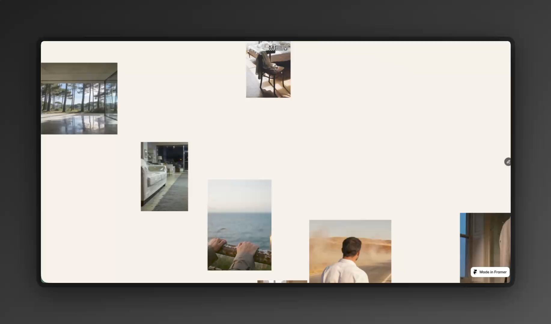 Halden Photographer: Free Photography Website Template by BuiltByKern — Free Portfolio Framer Template preview