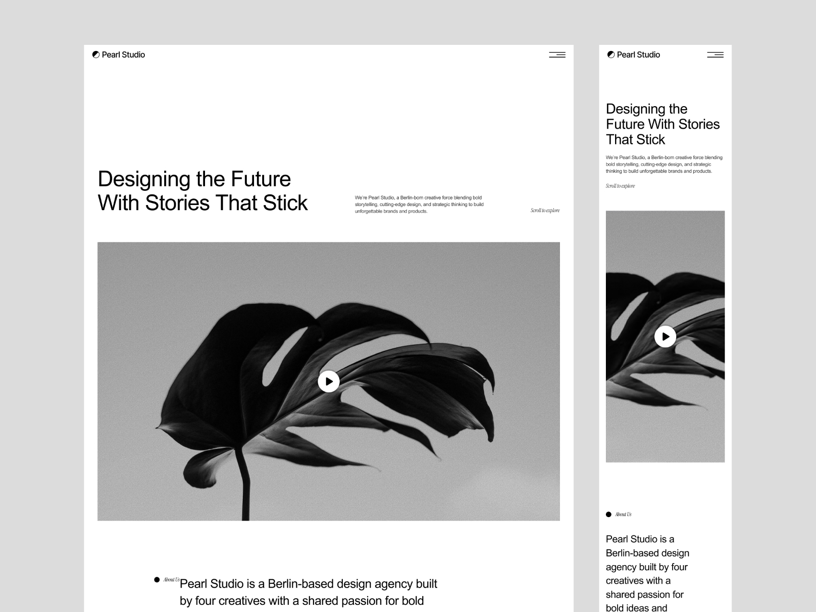 Huego — Free Portfolio Website Template by MUHAMMED SINAN — Free Portfolio Template for Framer by MUHAMMED SINAN preview