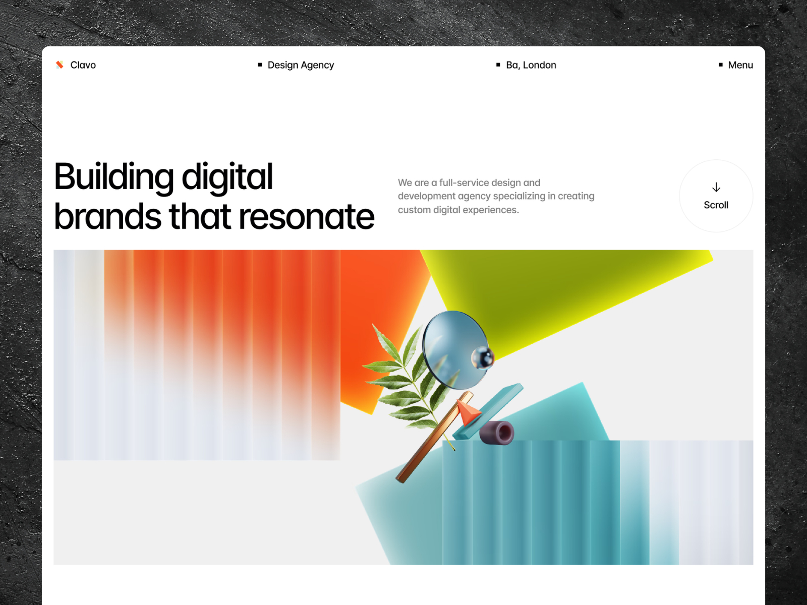 Humeen: Free Portfolio Website Template by Emon — Free HR Framer Template preview