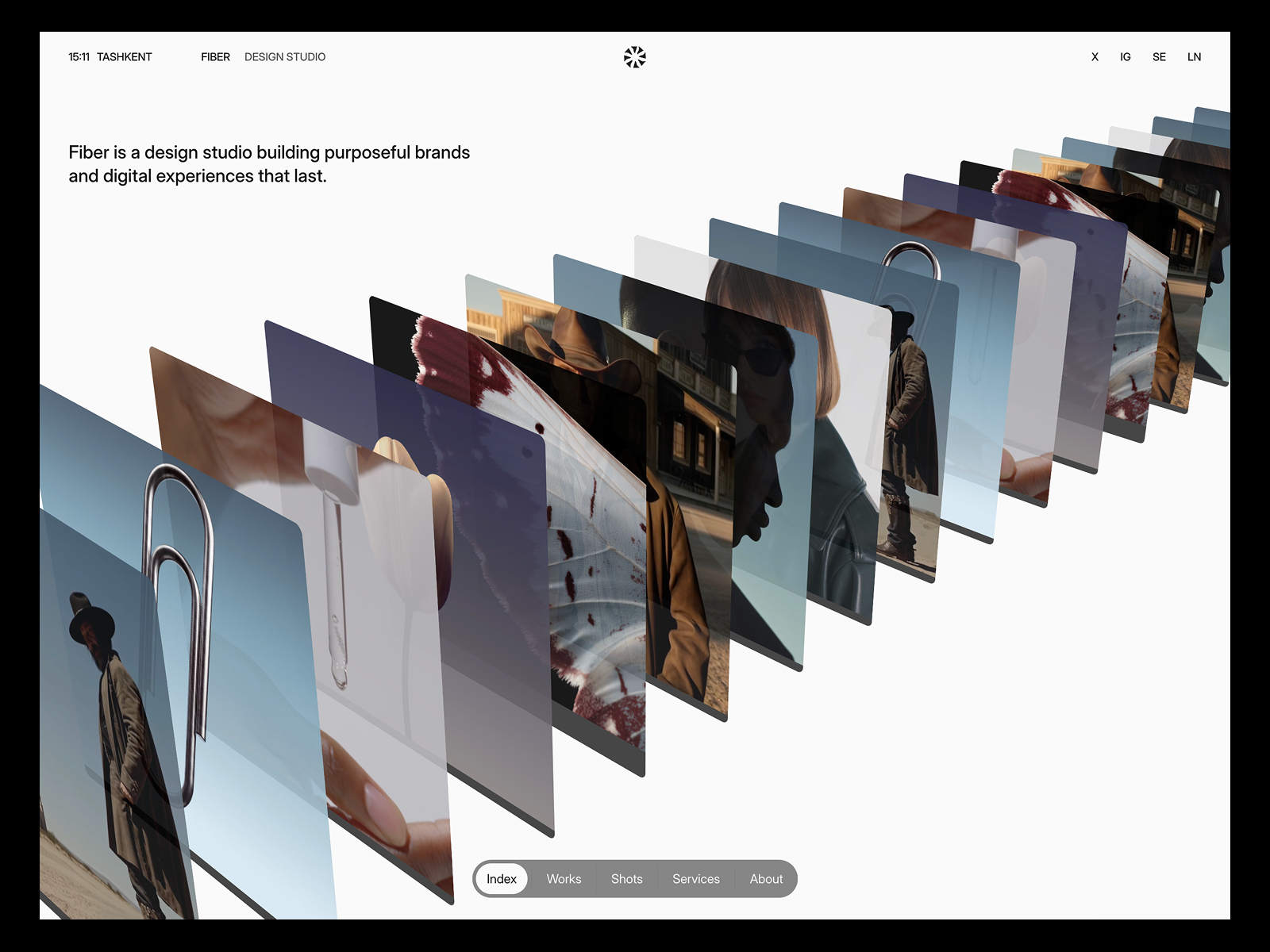 Infinite Timeline — Free Portfolio Website Template by Michal Gren — Free Portfolio Template for Framer by Michal Gren preview