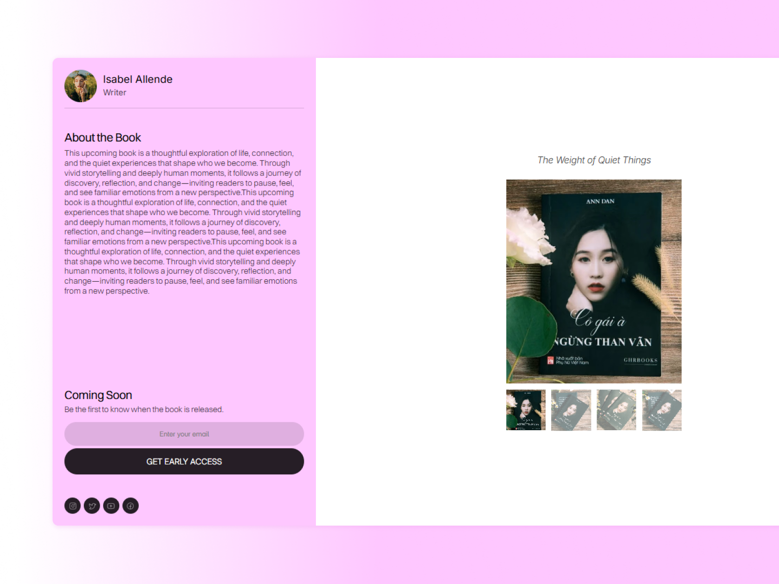 Inkwelll — Free Ecommerce Framer Template preview